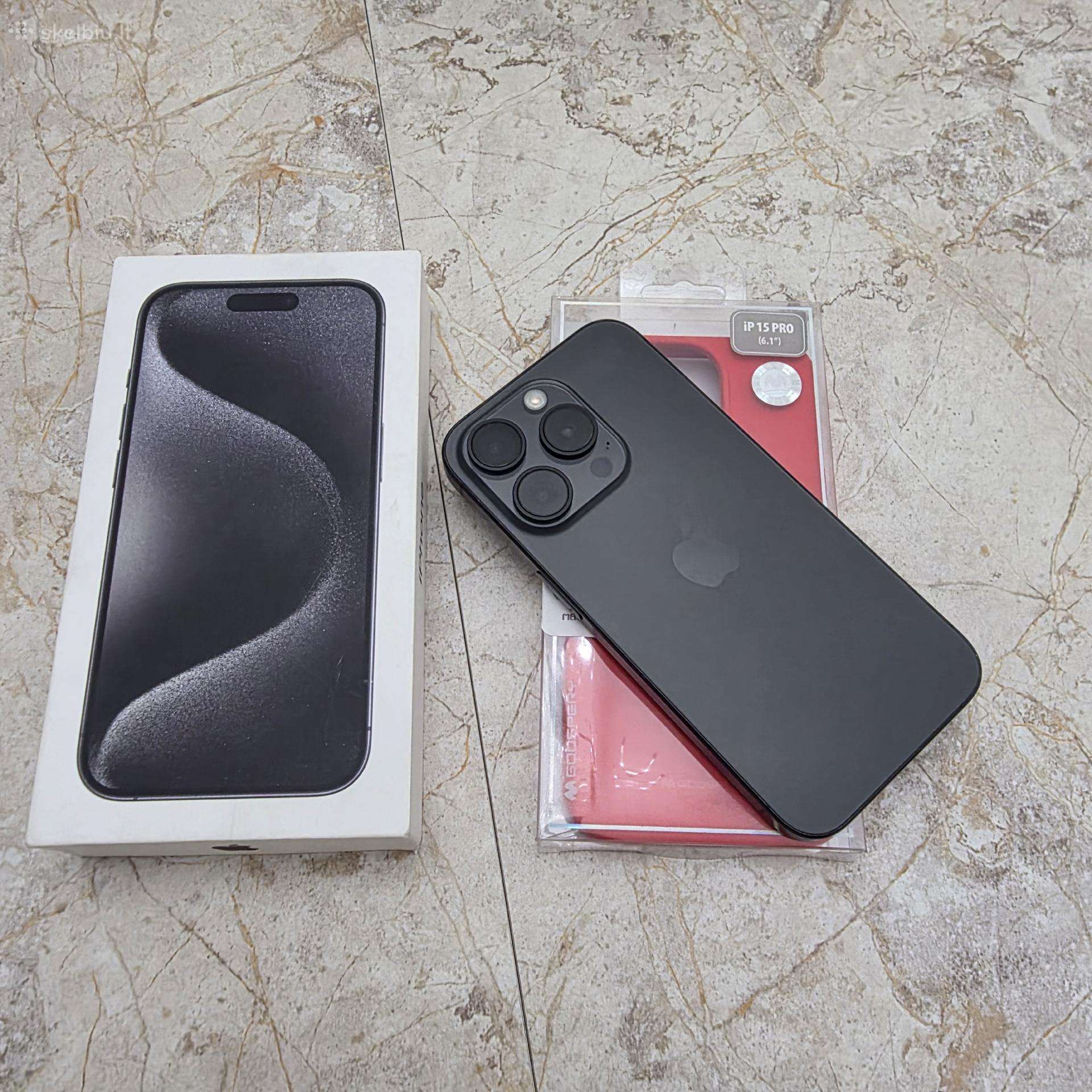 Parduodu Apple 15 Pro 256gb