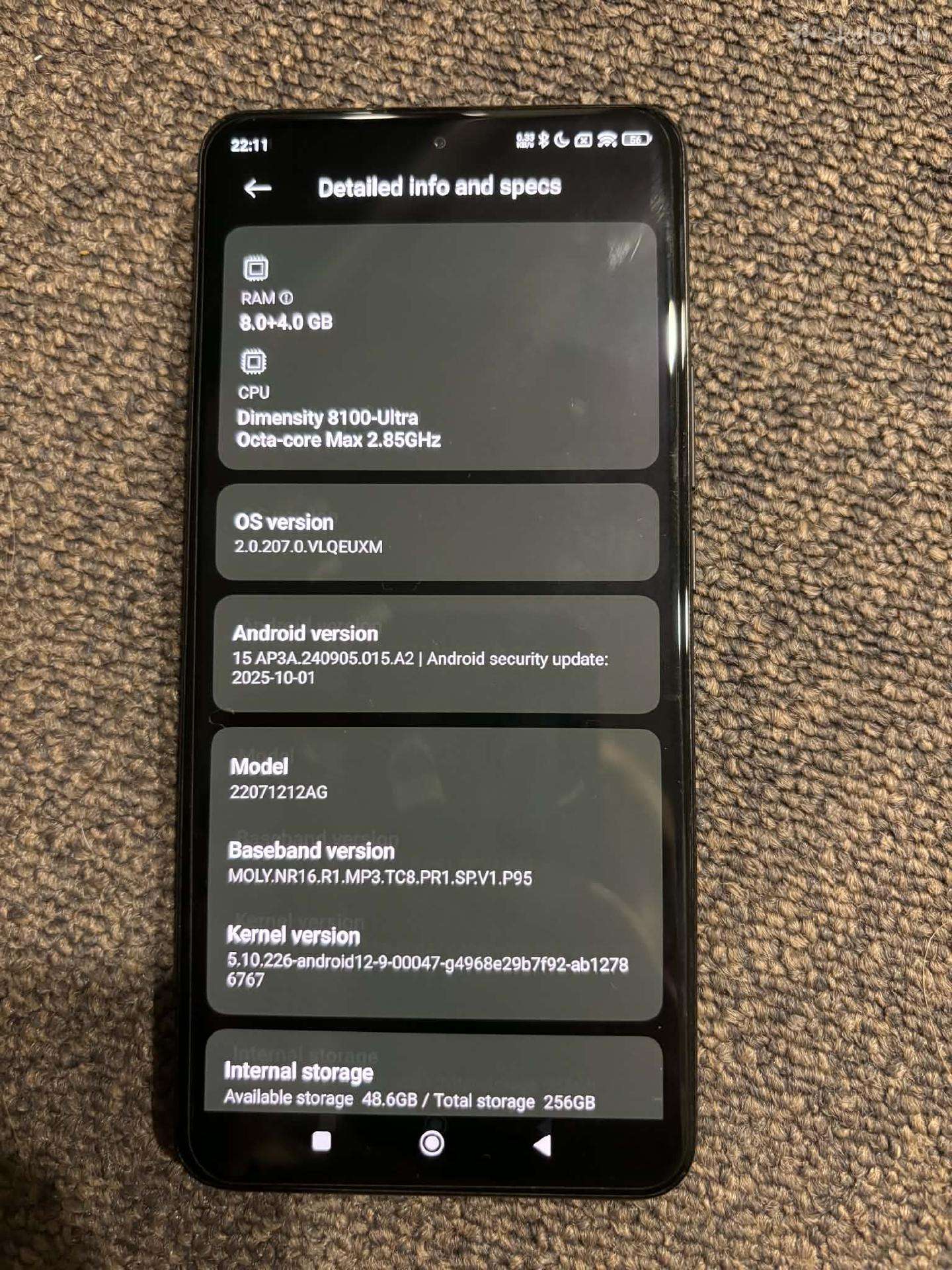 Xiaomi 12t