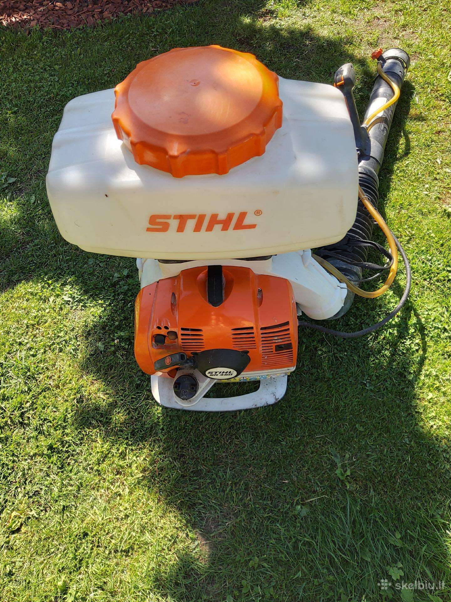 Stihl sr 450 purkstuvas