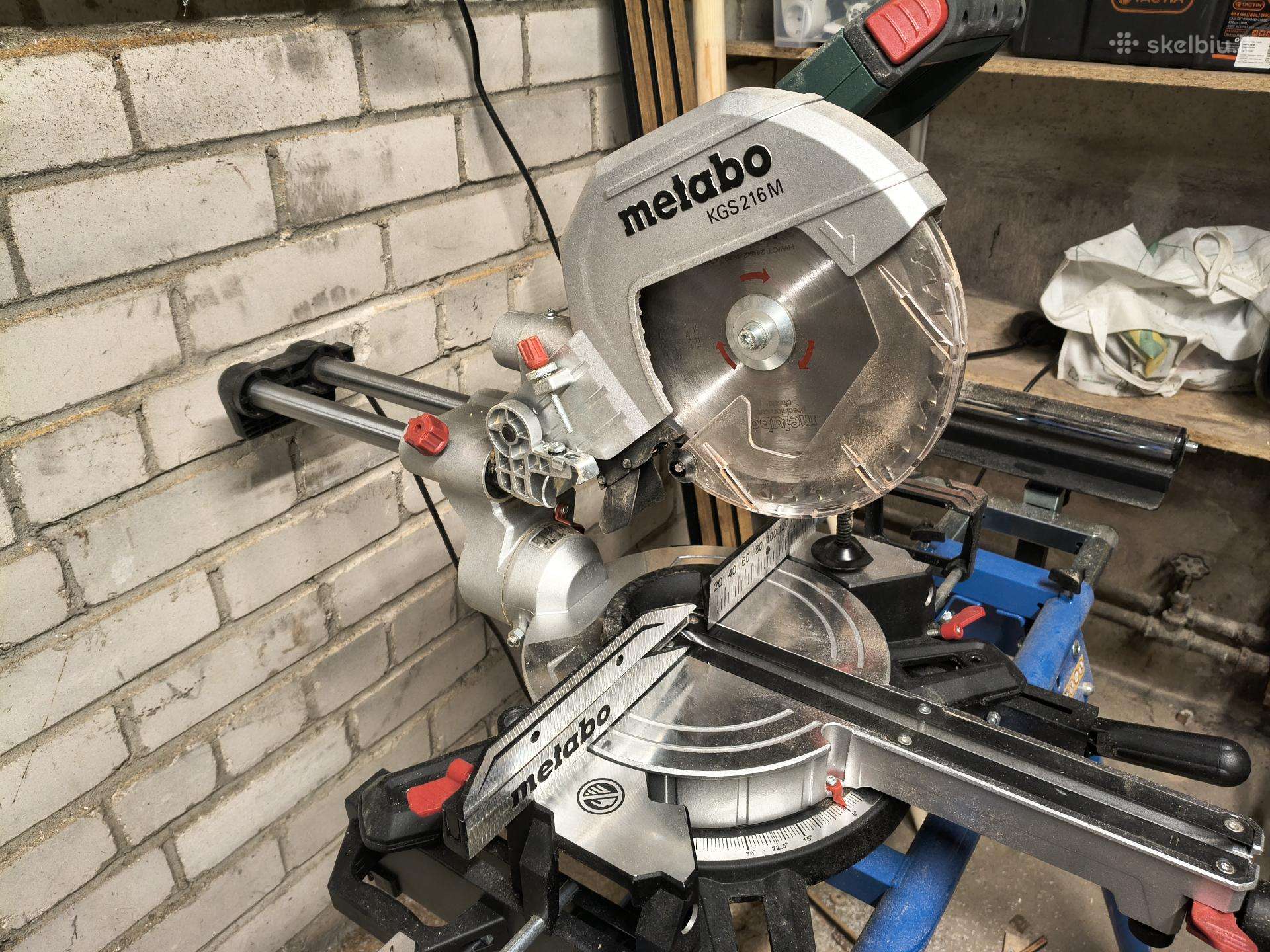 Pjovimo staklės Metabo Kgs 216 M + Freud diskas
