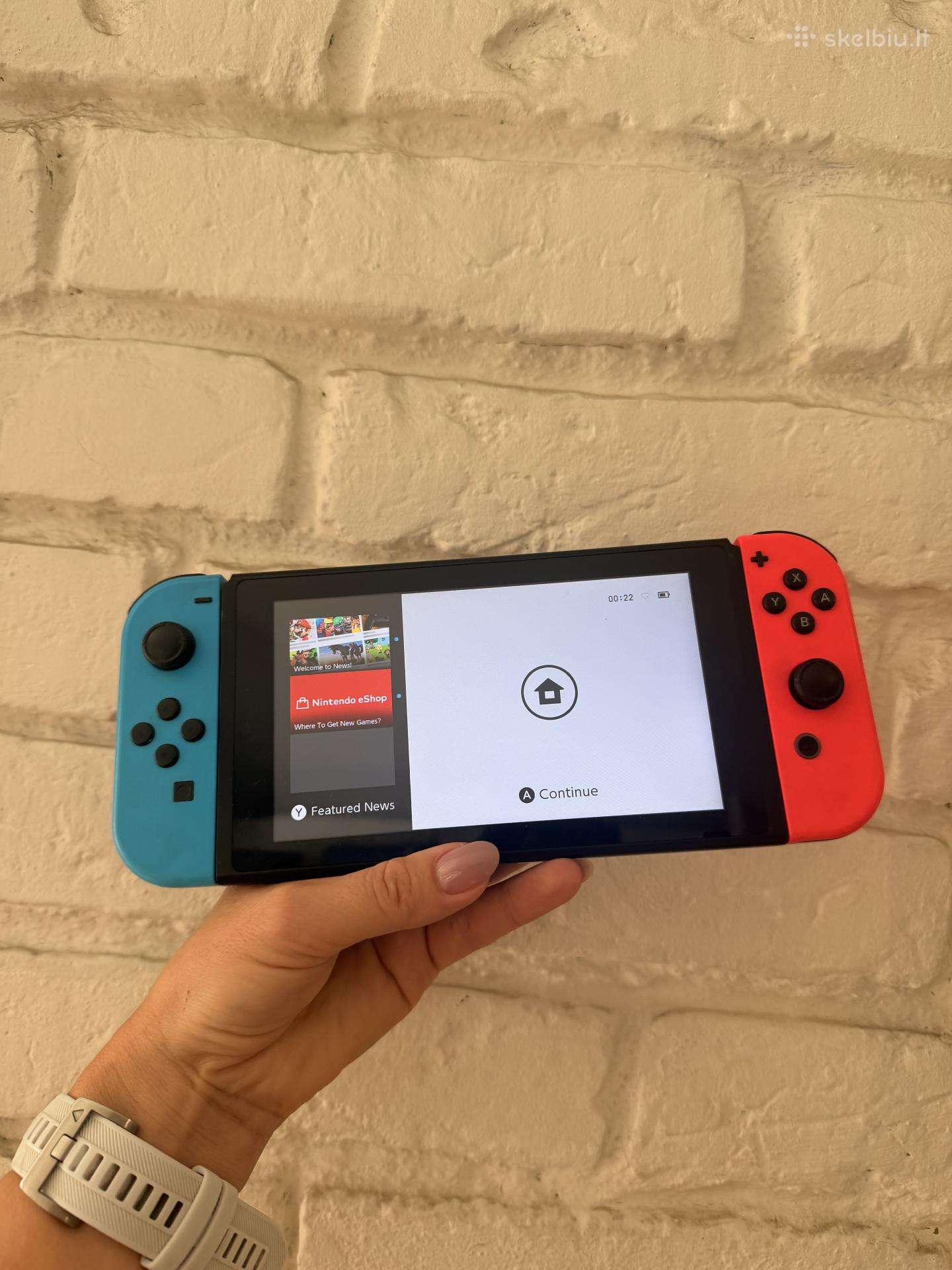 Nintendo Switch žaidimų konsolė