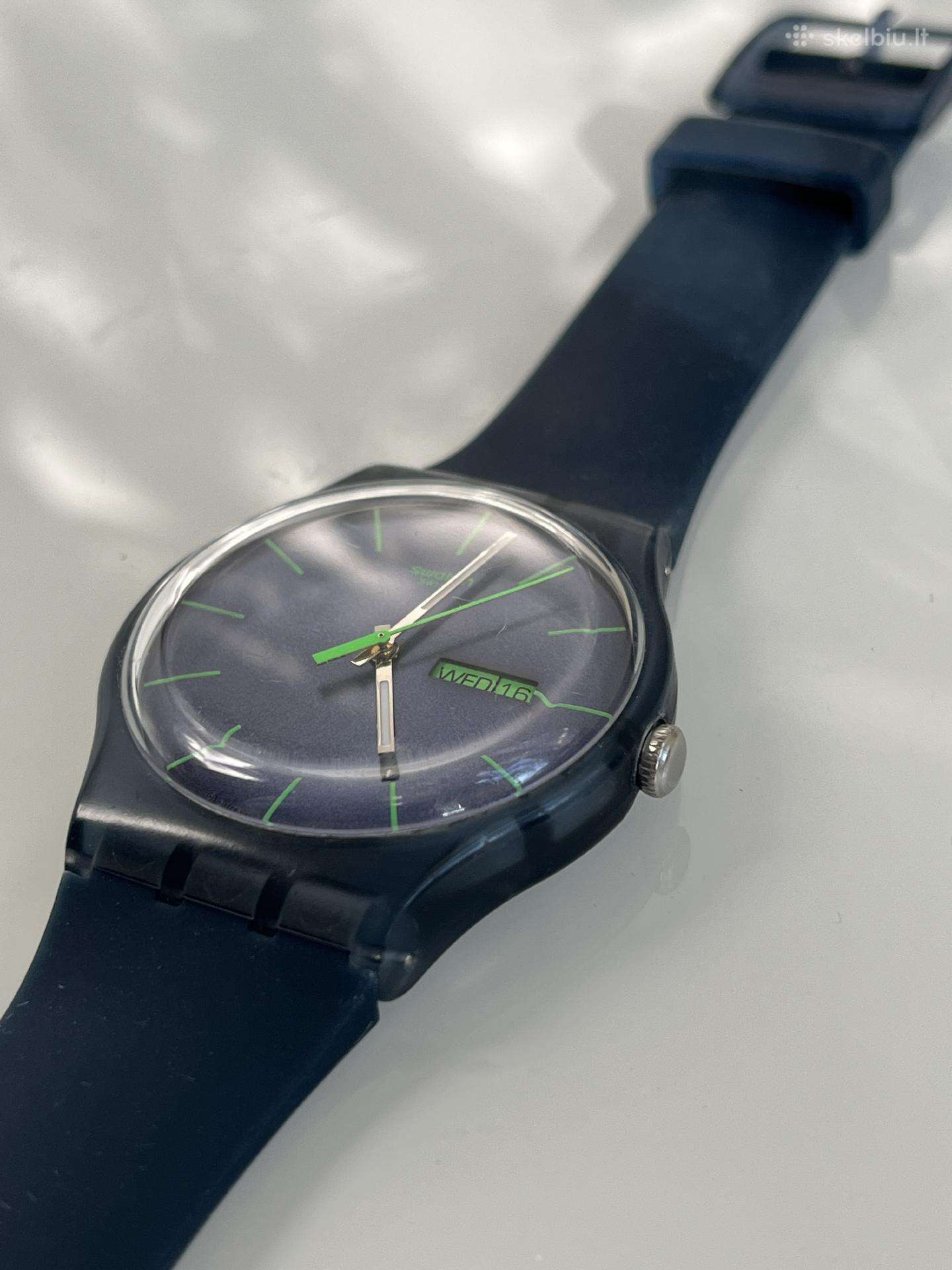 Swatch Blue Rebel So29n704 laikrodis