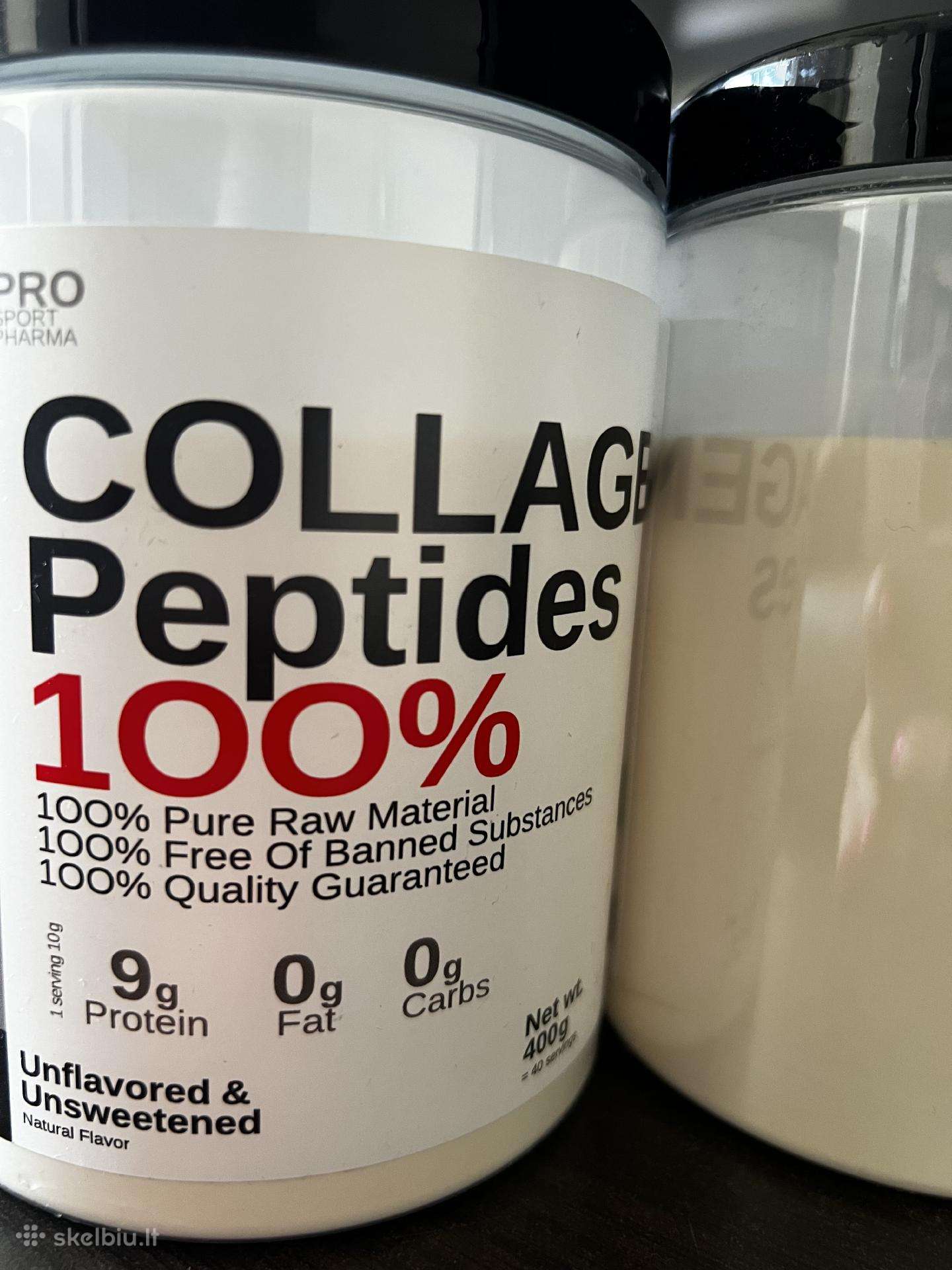 Hydrolizuoti kalogeno papildai
