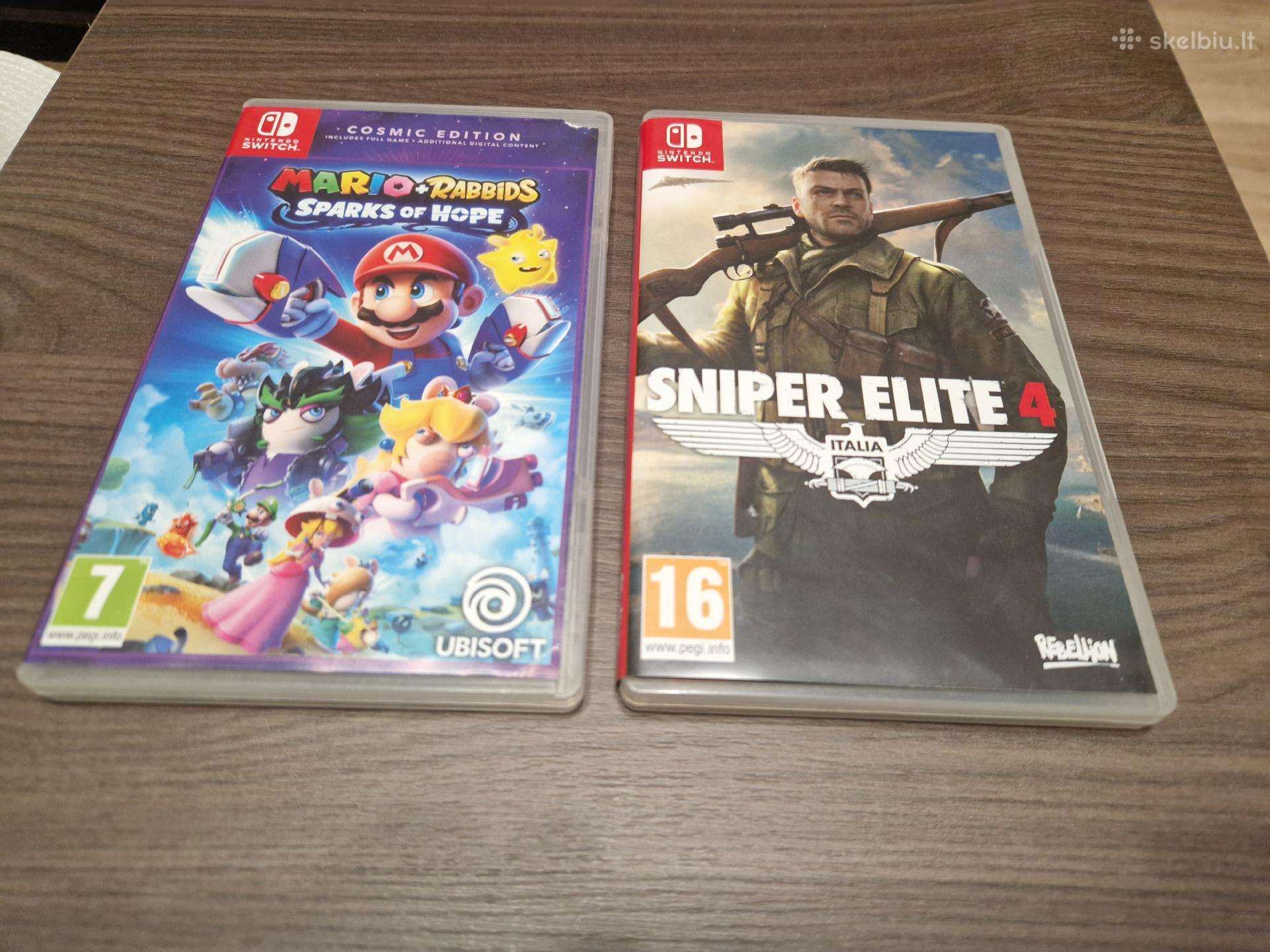 Nintendo Switch originalūs žaidimai