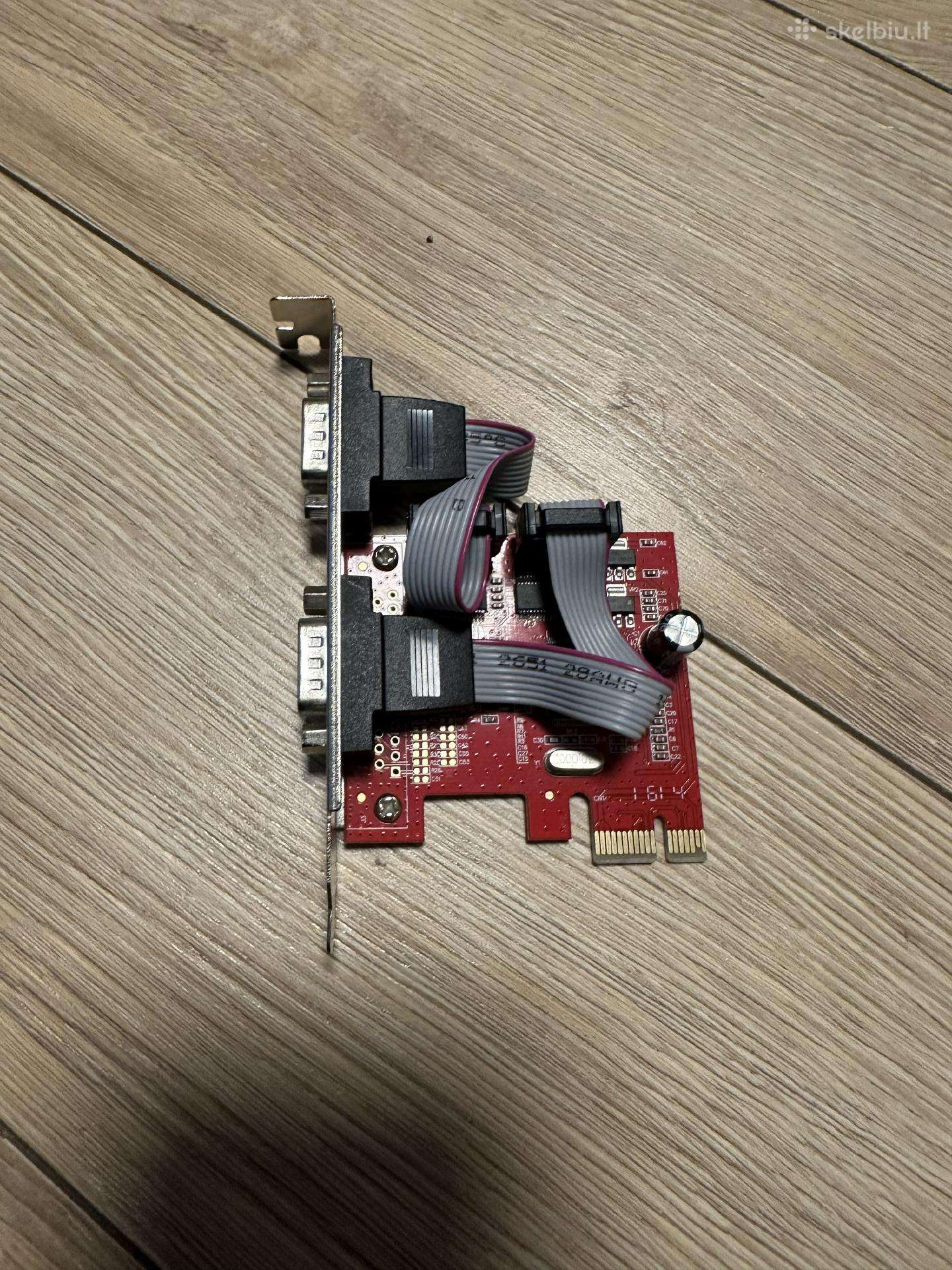 Pci Express card 2x serial low profile