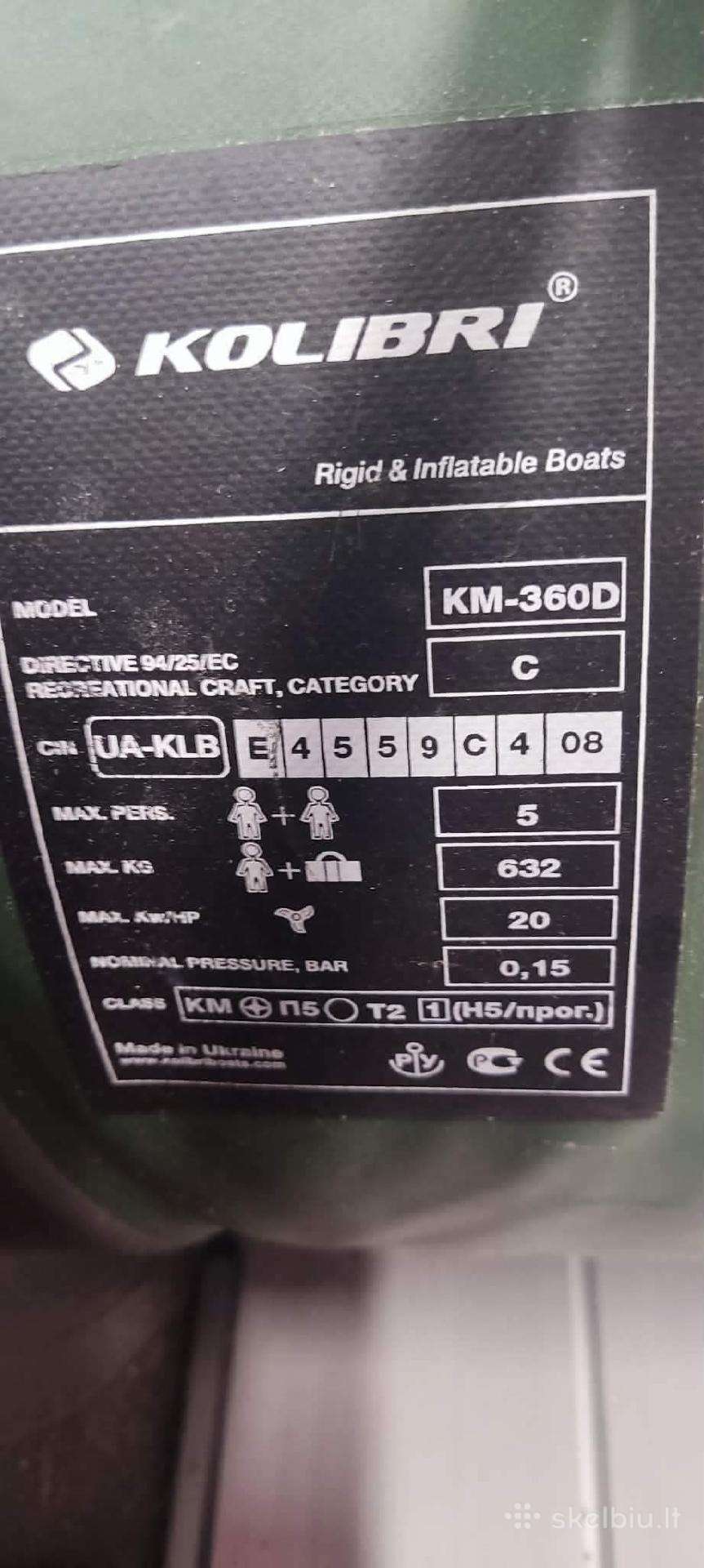 Kalibri, inflatable boats