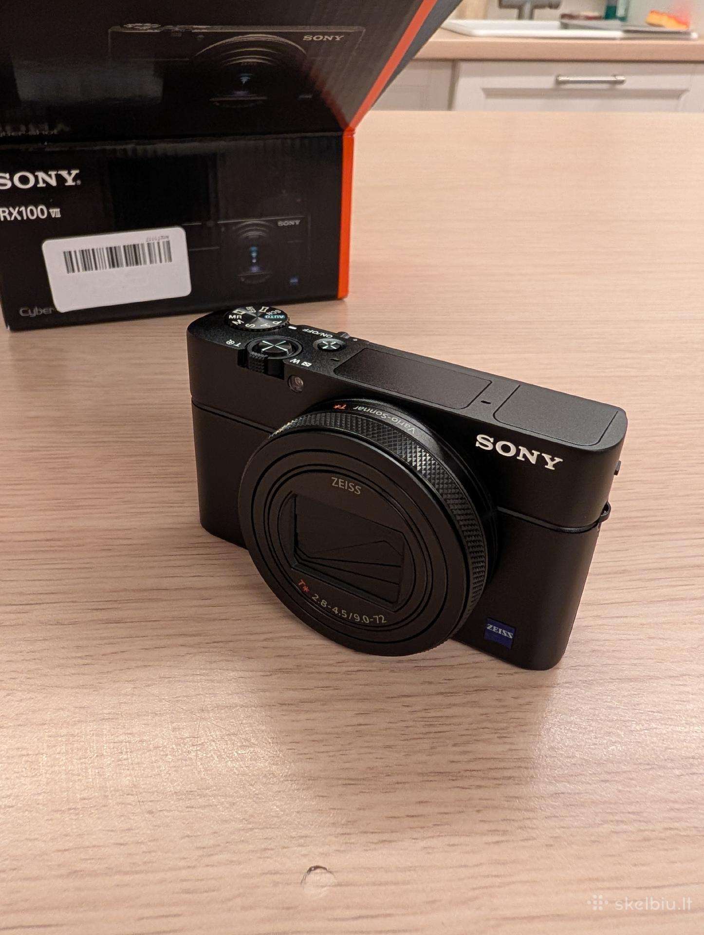 Sony Rx100 VII fotoaparatas