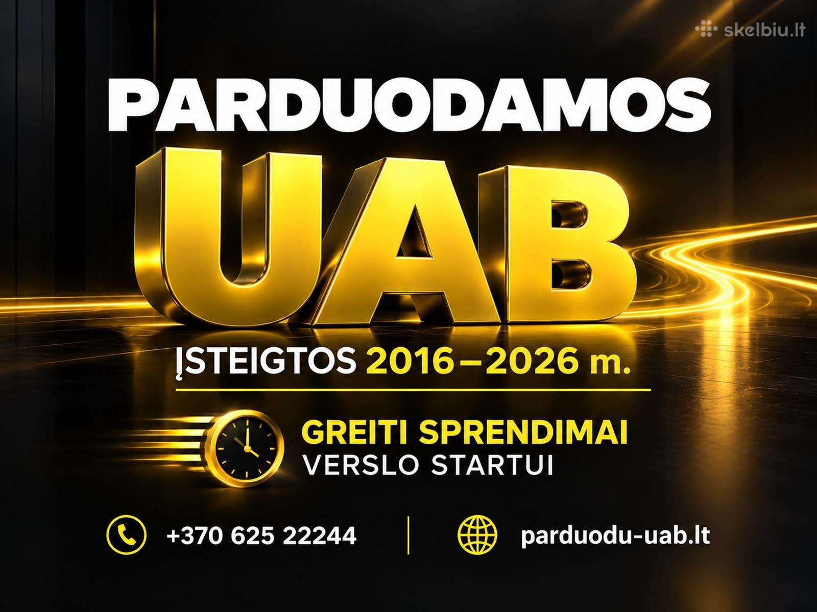 Parduodamos UAB (2016-2026 m.), UAB PVM mokėtojos.