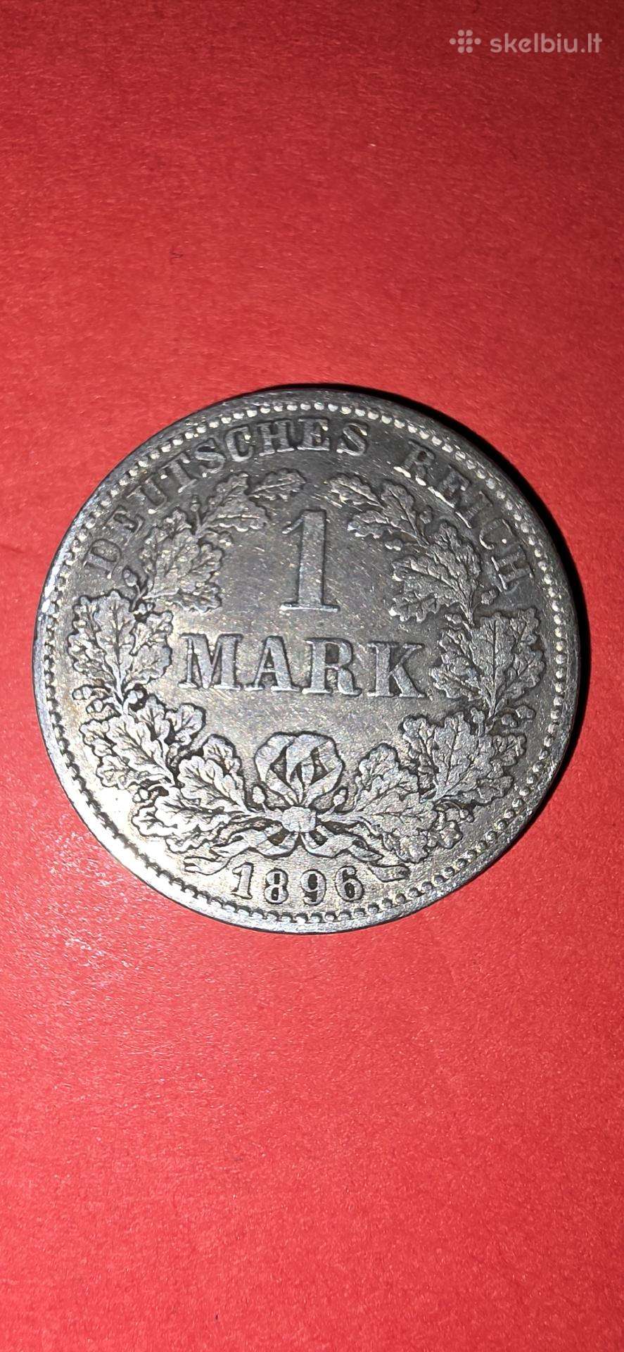 Vokietija 1 markė 1896 A