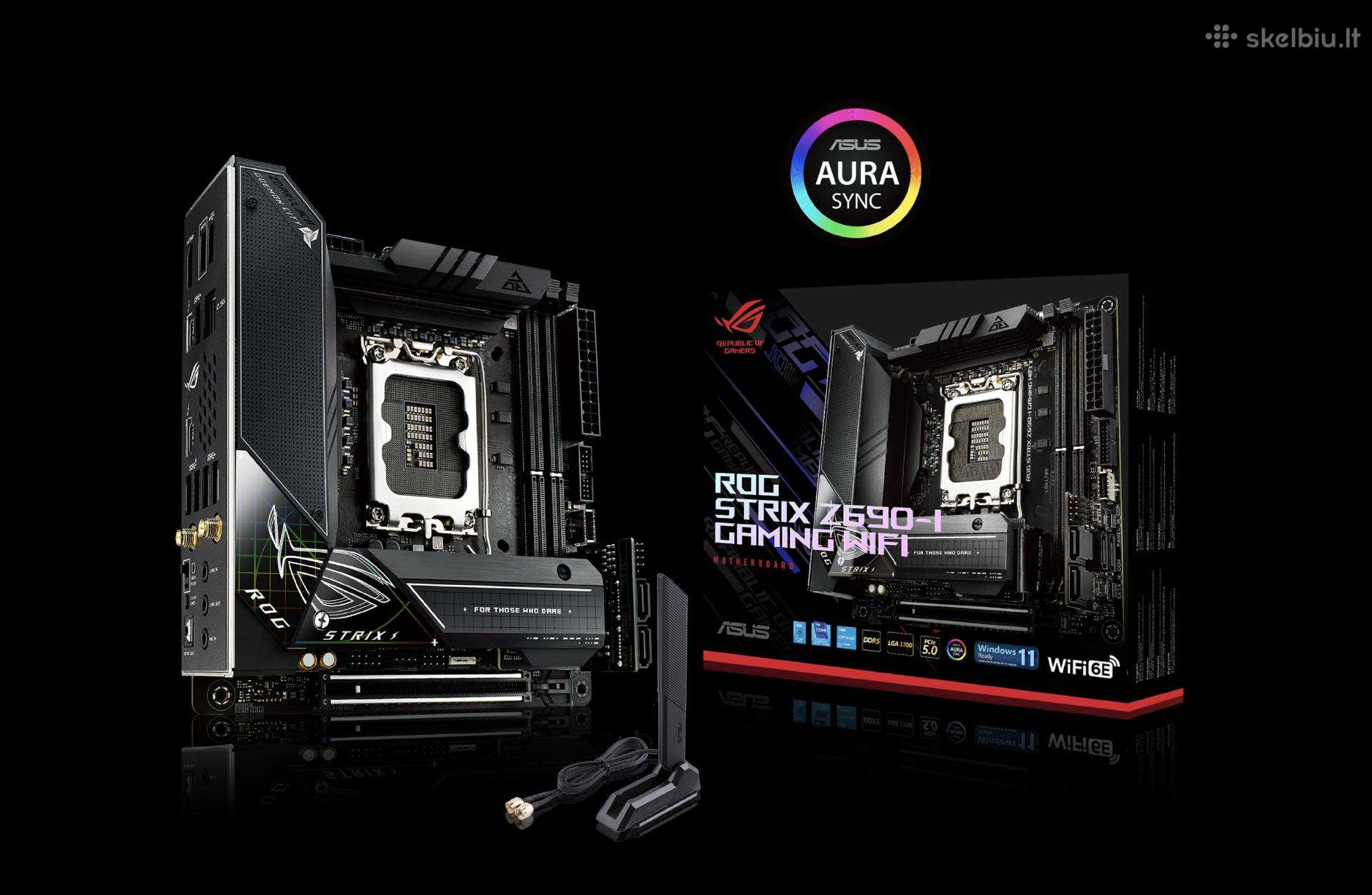 Asus Rog Strix Z690-i Ddr5 Lga 1700 Tb4 Mini-itx