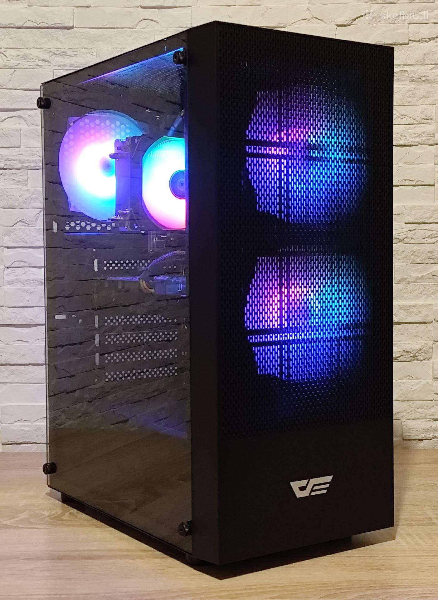 Žaidimų kompiuteris su i5/SSD/16gb/1650 4gb
