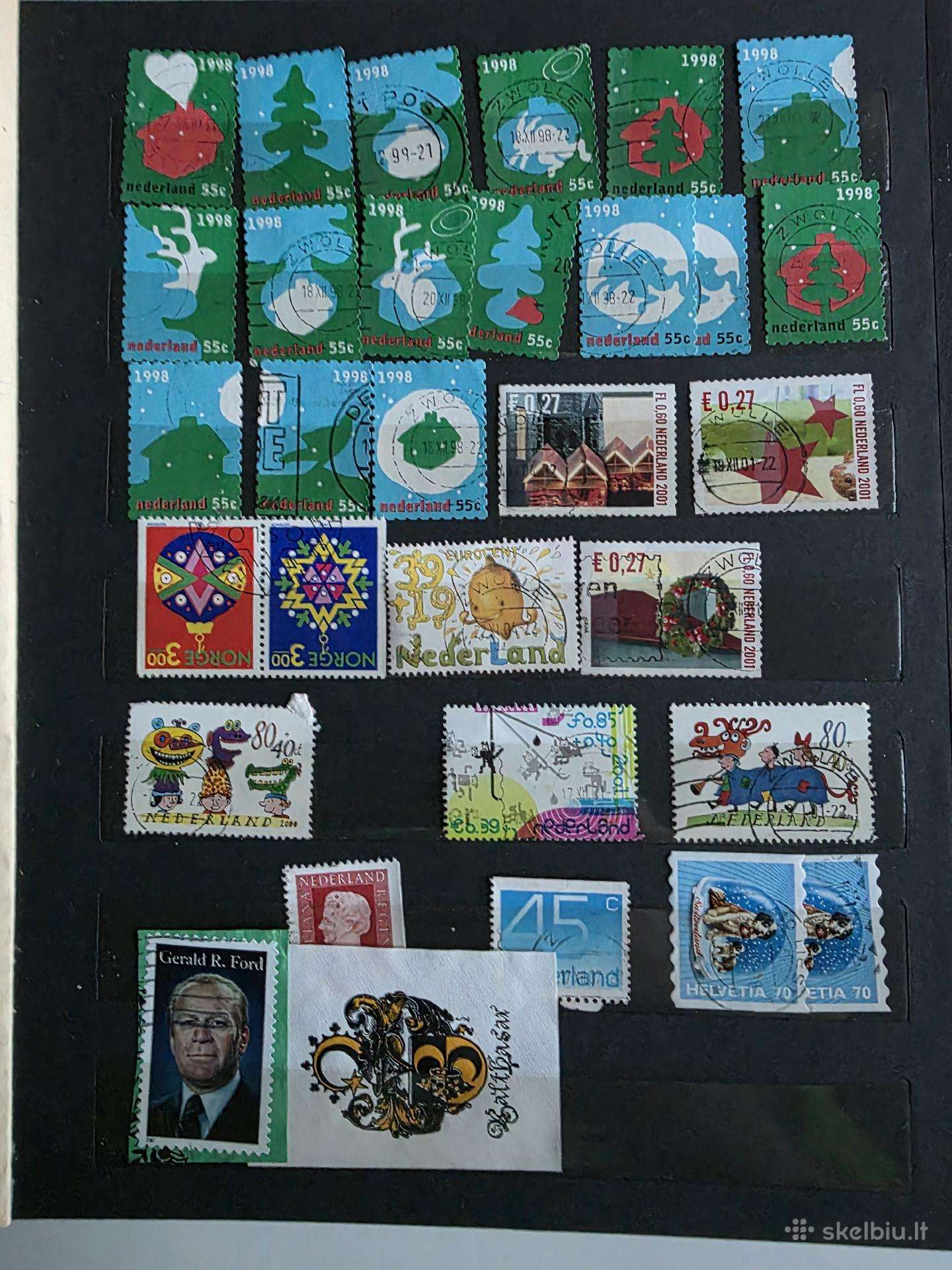 Įvairūs 3->pasaulio pašto ženklai ->World stamps<-