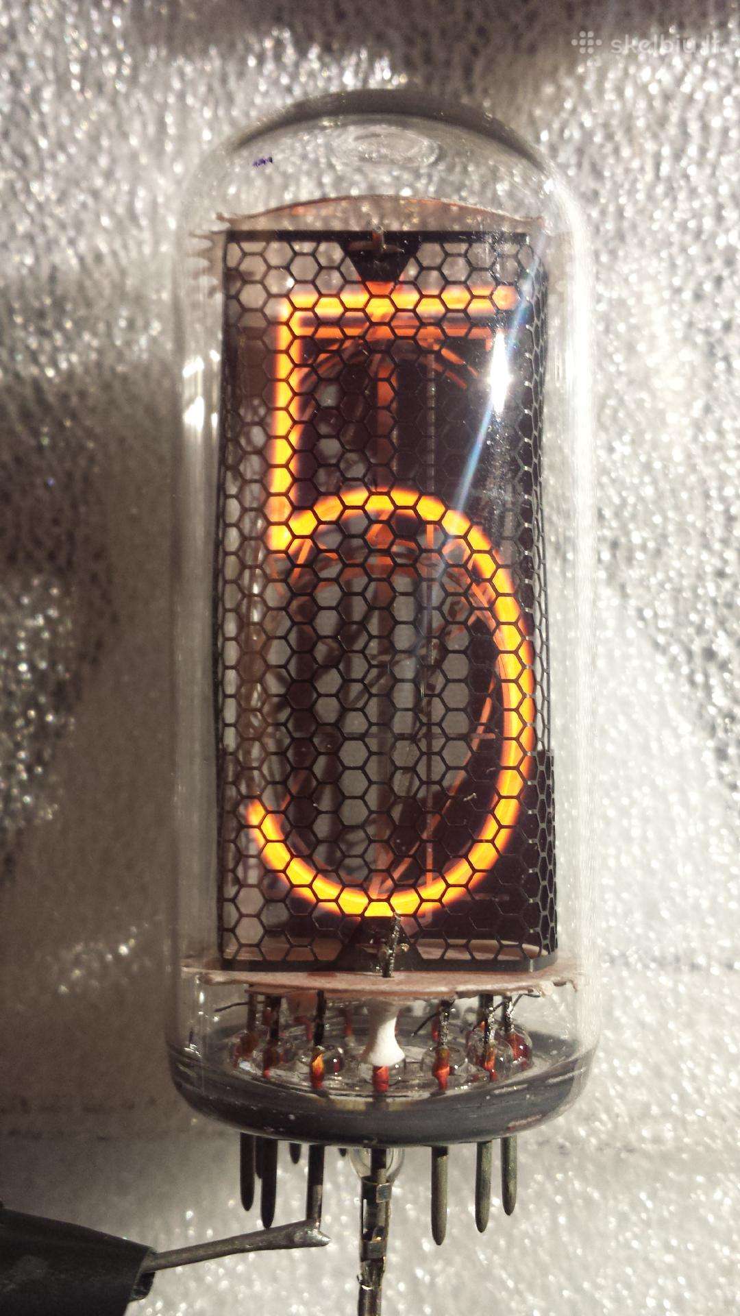 Legendiniai Nixie indikatoriai In-18 (ин-18) 6 vnt