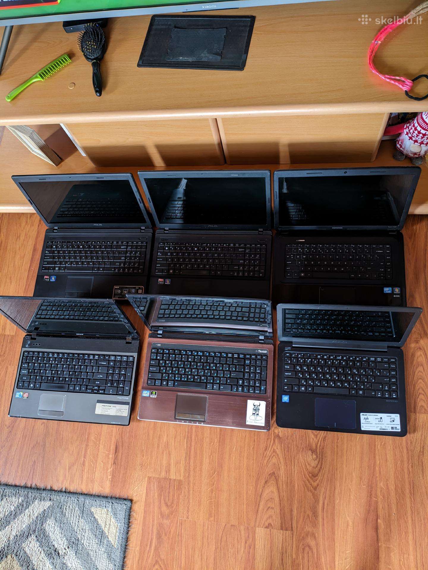 6 seni loptopai - 70€ už visus