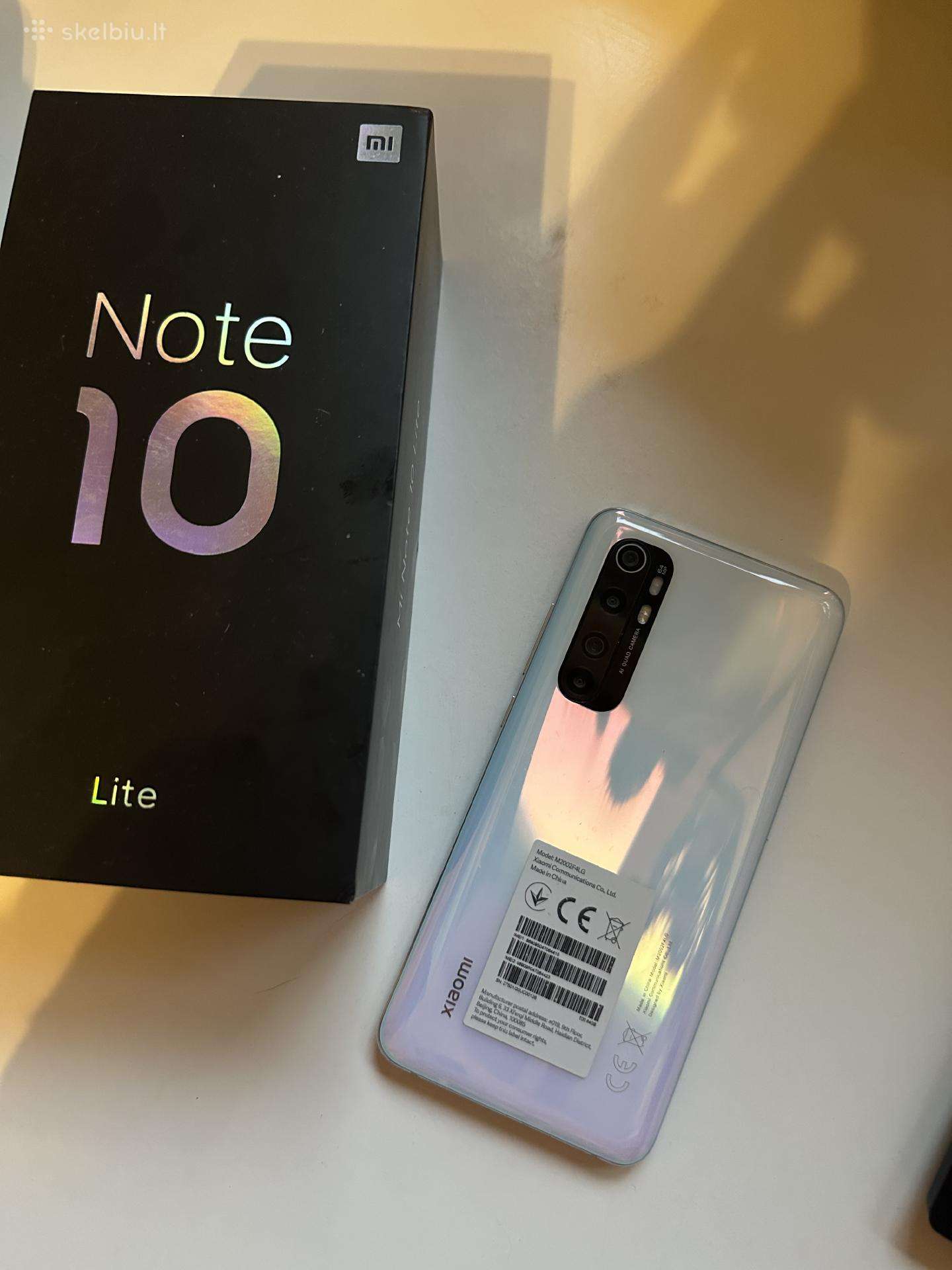 Xiaomi Note 10 Lite telefonas