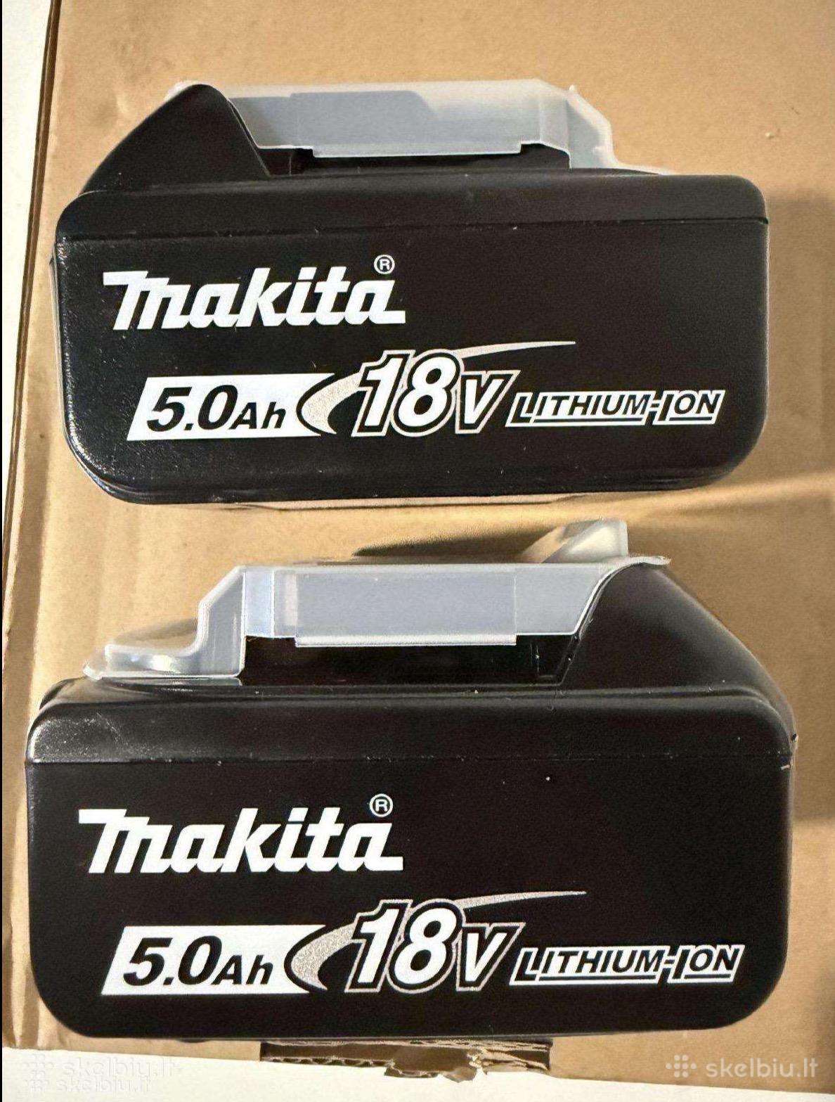 Makita akumuliatoriai 5ah