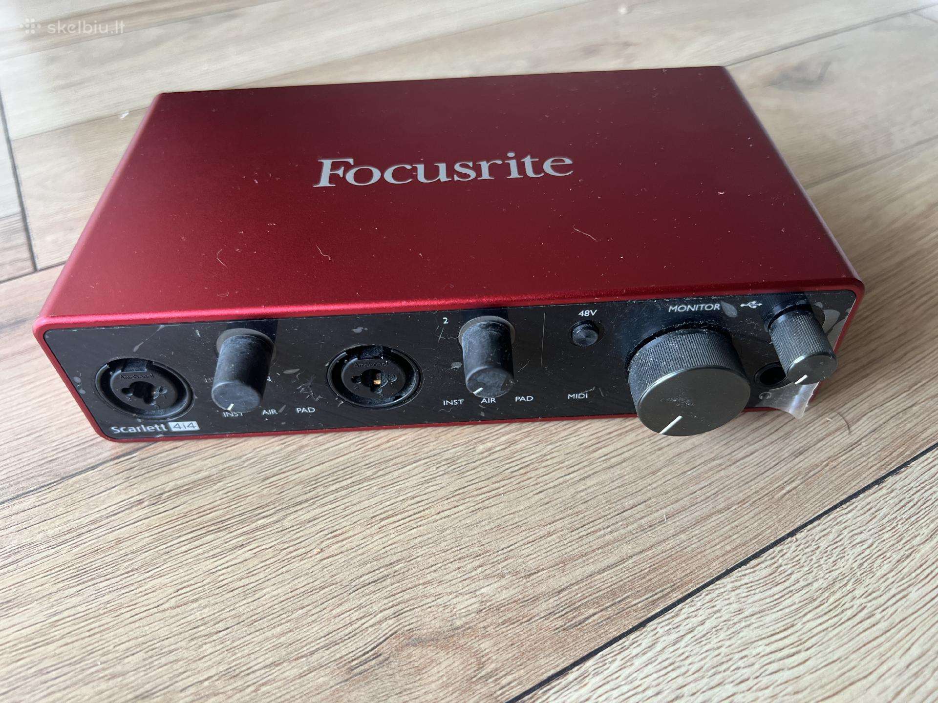 Focusrite scarlett 4i4 3rd gen