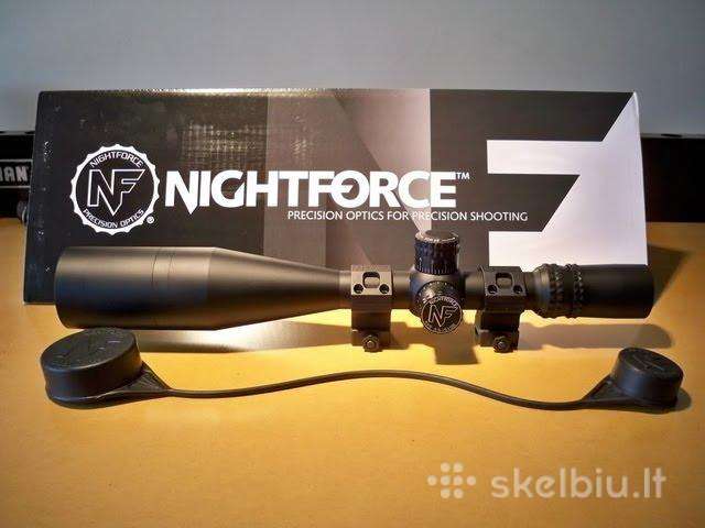 Parduodu Nightforce Nxs 355 3,5-15#56 su pasvietim