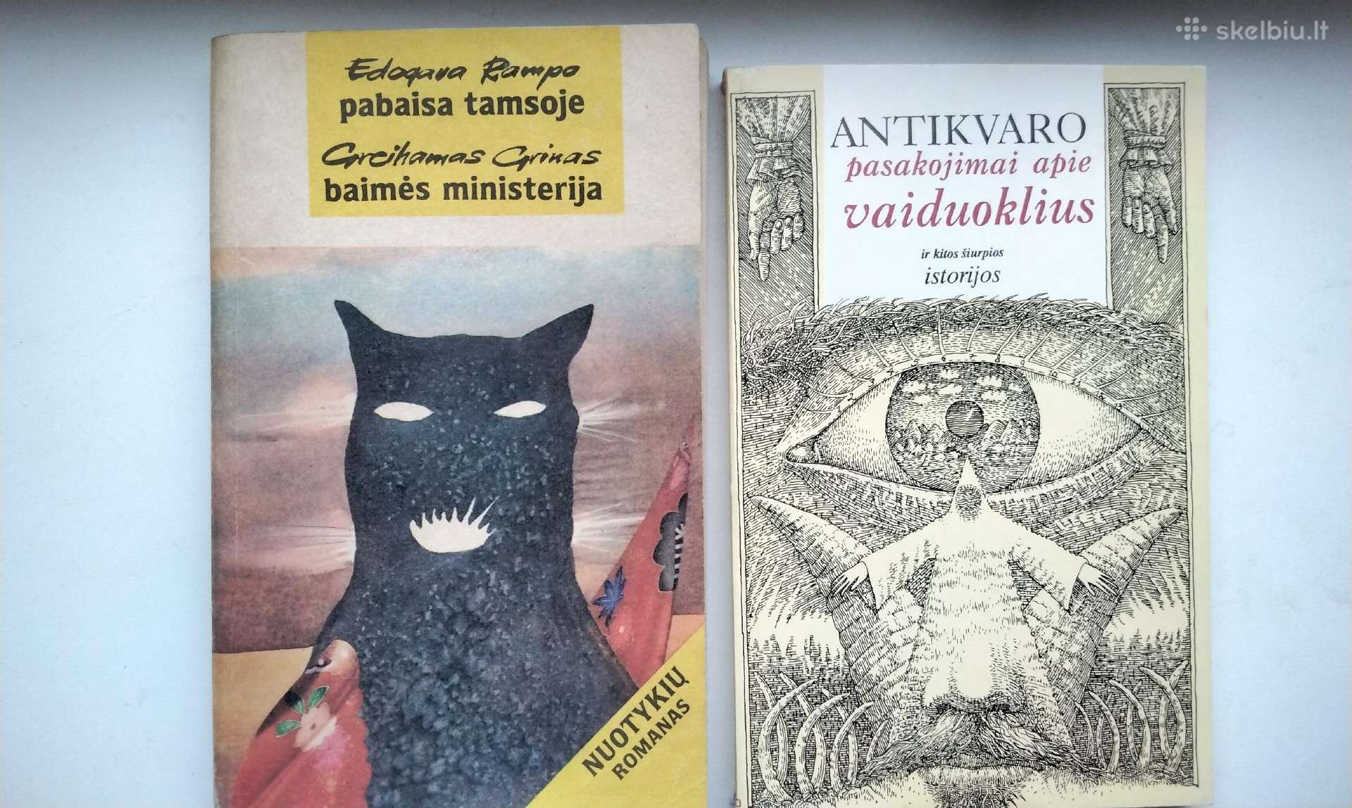 Pabaisa tamsoje. Baimės ministerija. Antikvaro pas