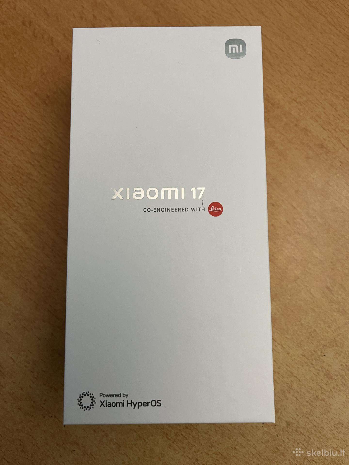 Naujas Xiaomi 17 Black 12gb RAM 256gb Rom