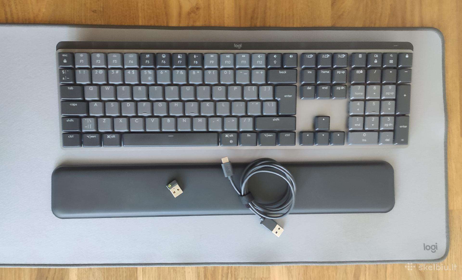 Logitech Mx Mechanical Tactile Quiet Pilna
