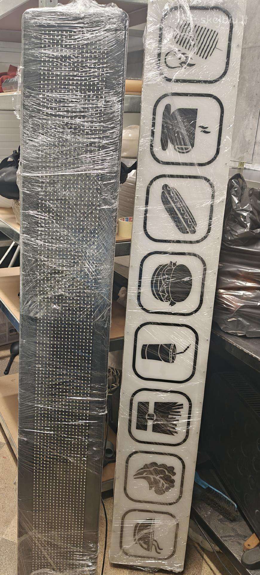 LED beganti eilute, ir LED sviesdieze