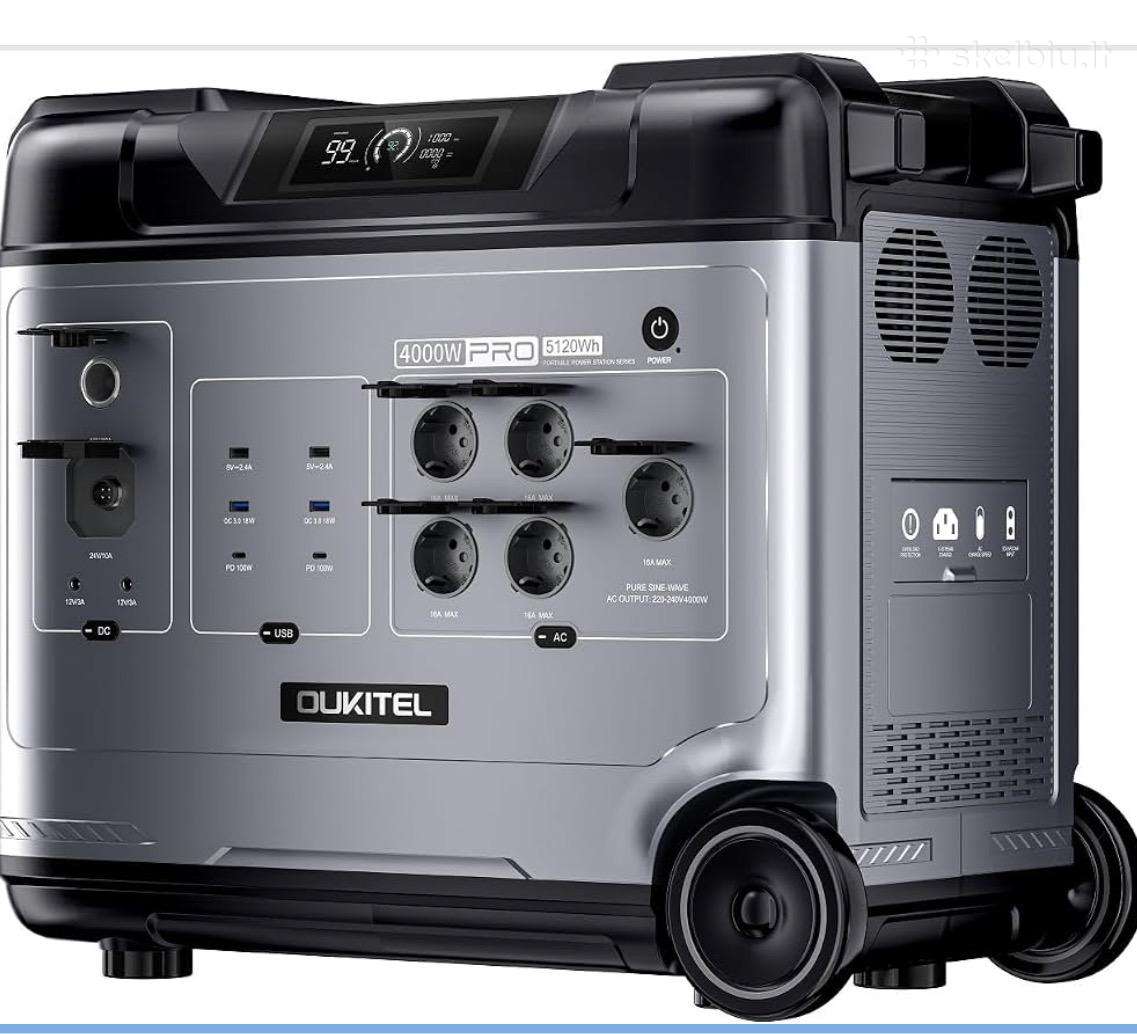 Oukitel P5000 Pro – 5120 Wh / 4000 W