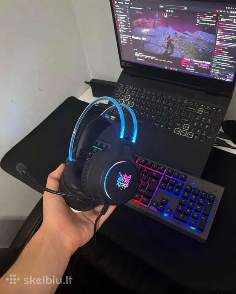Rgb ausinės naujos