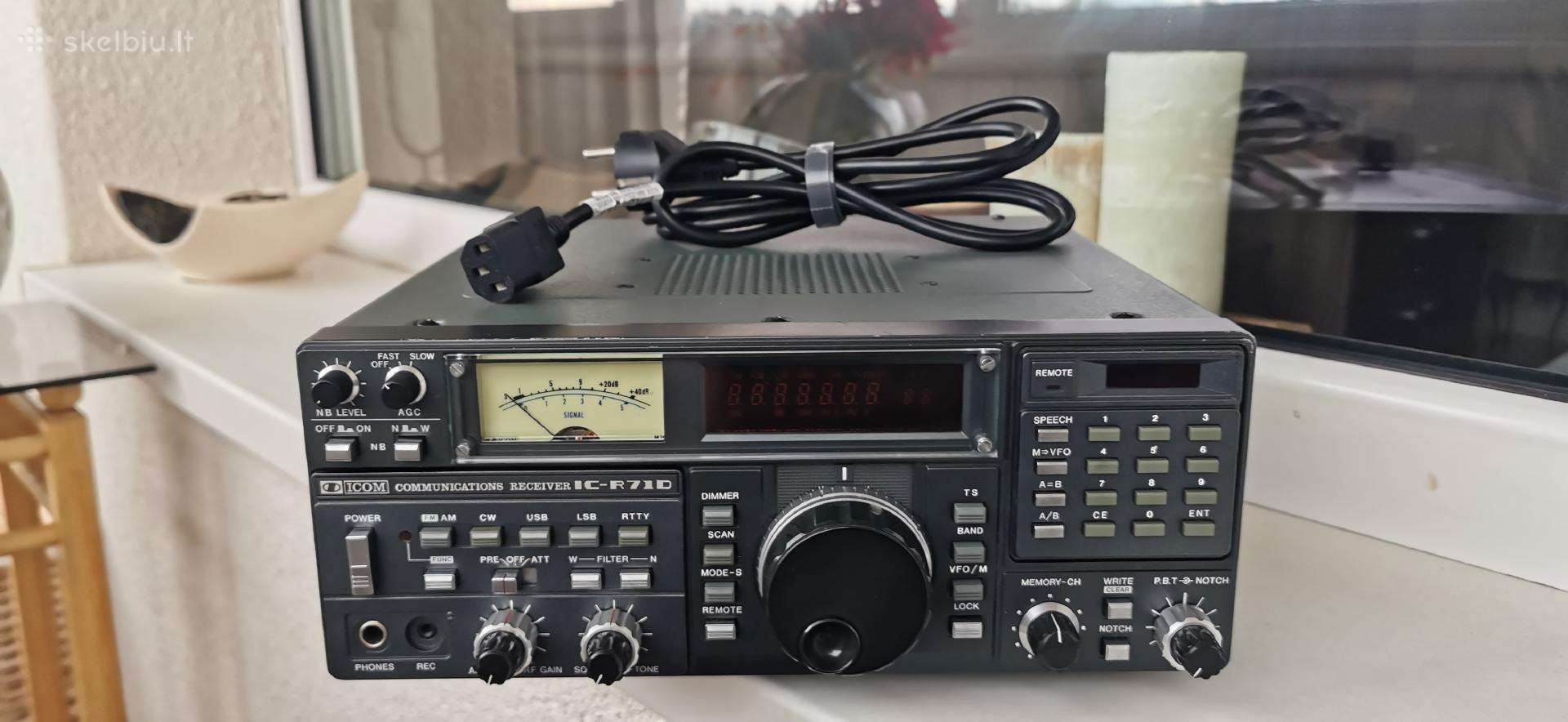 Icom Ic-r71d Am / Ssb Radijo Imtuvas (Donoras)