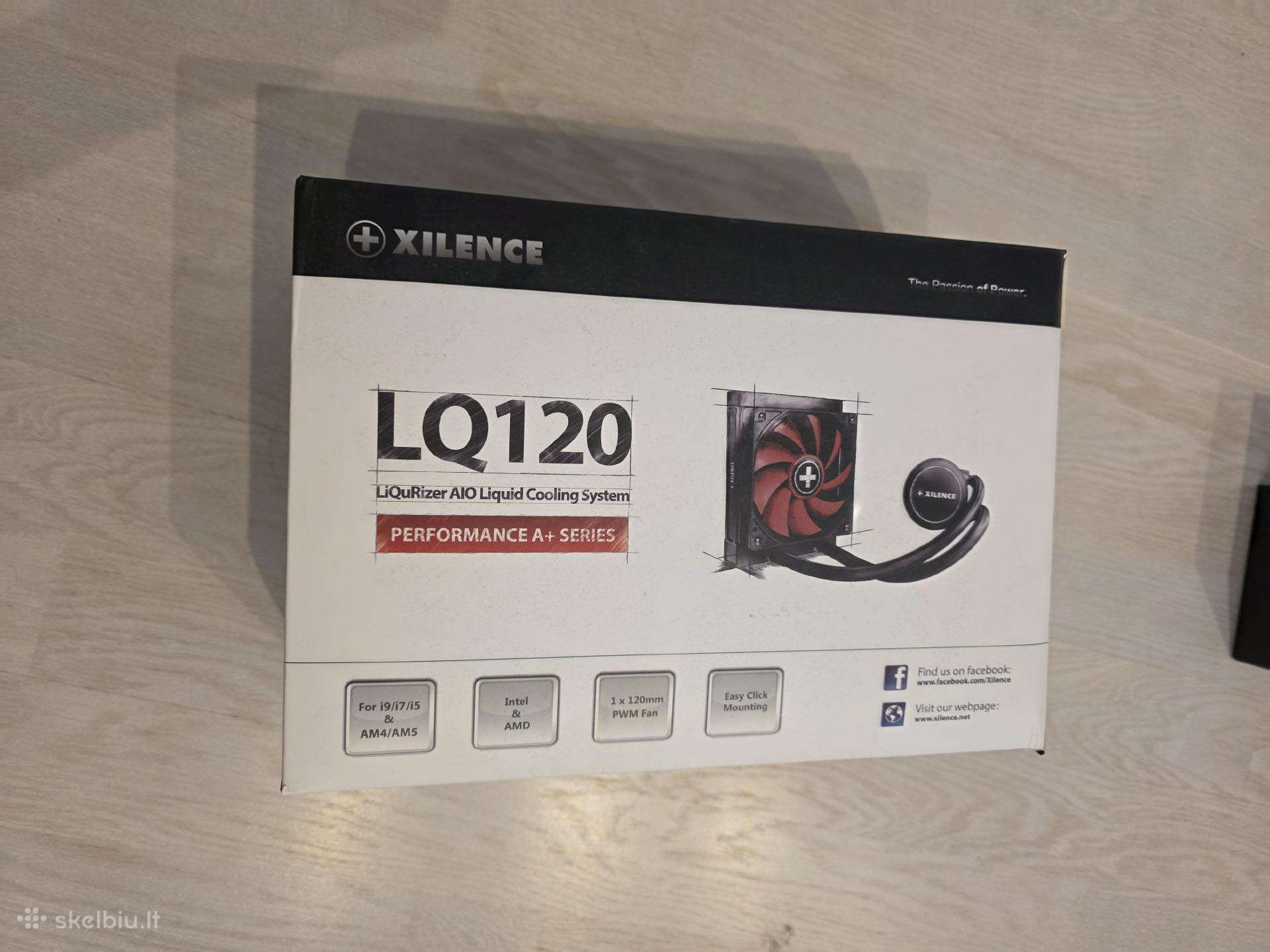 Xilence lq120 aio cpu cooleris.