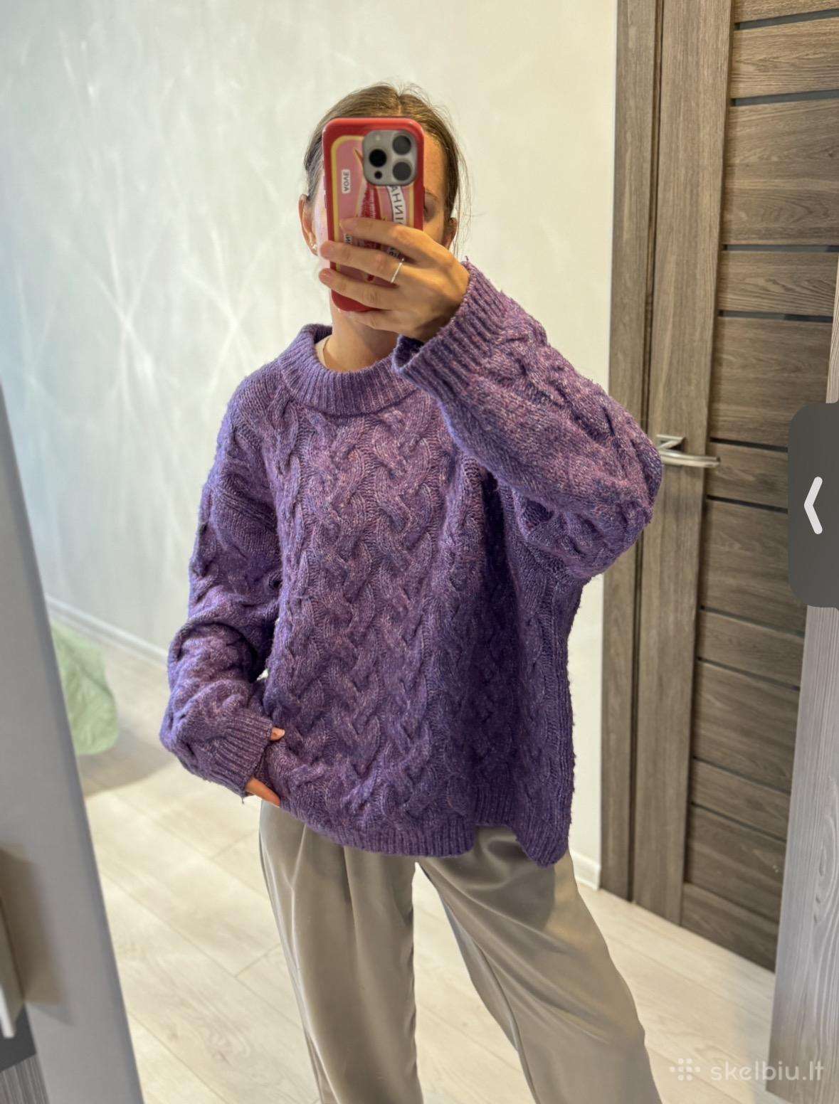 Zara violetinis megztinis