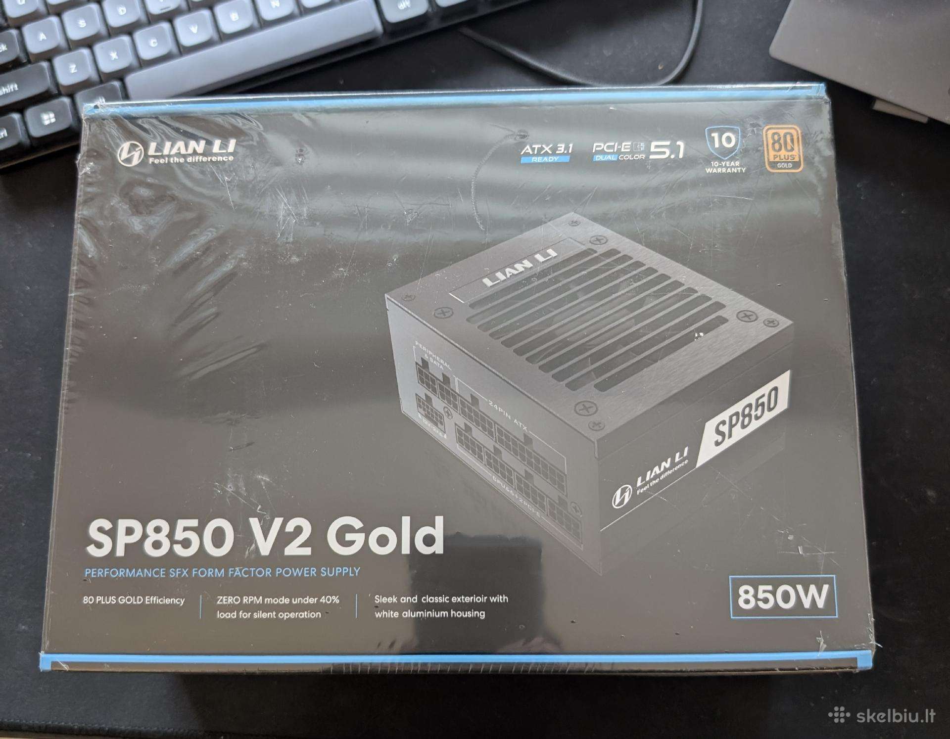 Lian Li Sp850 V2 Gold Power Supply, modular, Atx 3