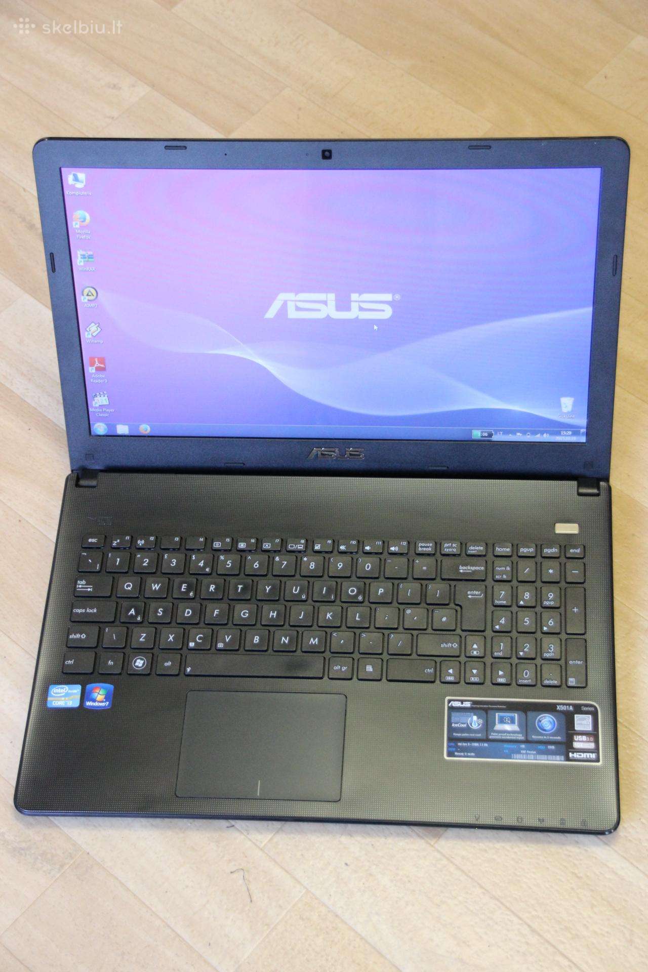 Asus X501 15,6led kamera hdmi 8gb SSD