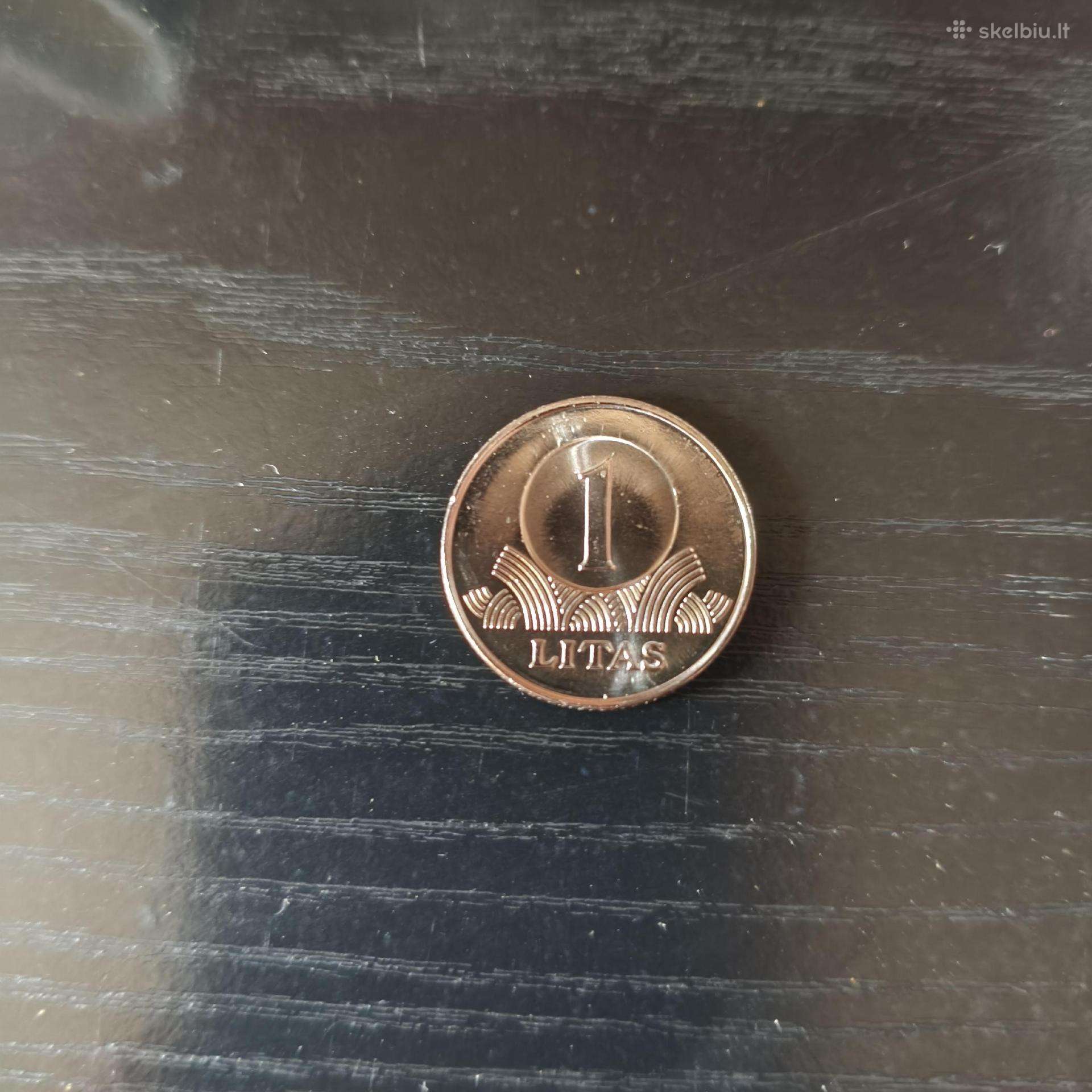 1 Litas 2009, Unc, Kaina 1.49 Eur Vnt.
