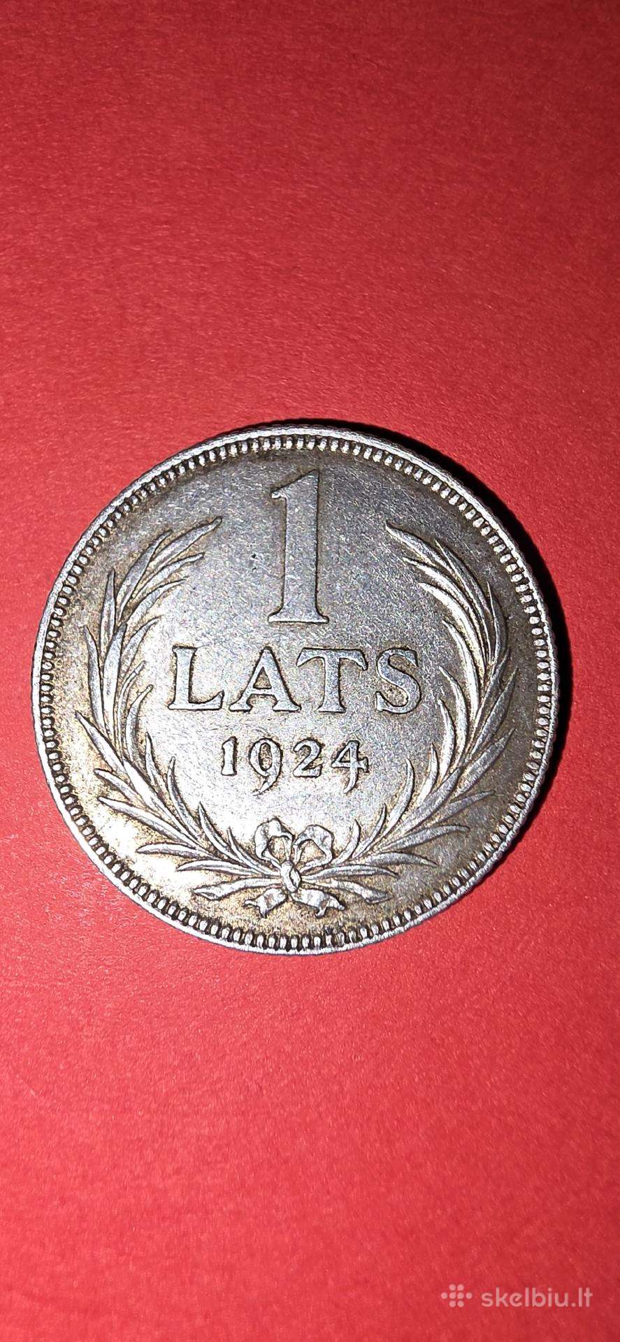 Latvija 2 latai 1924