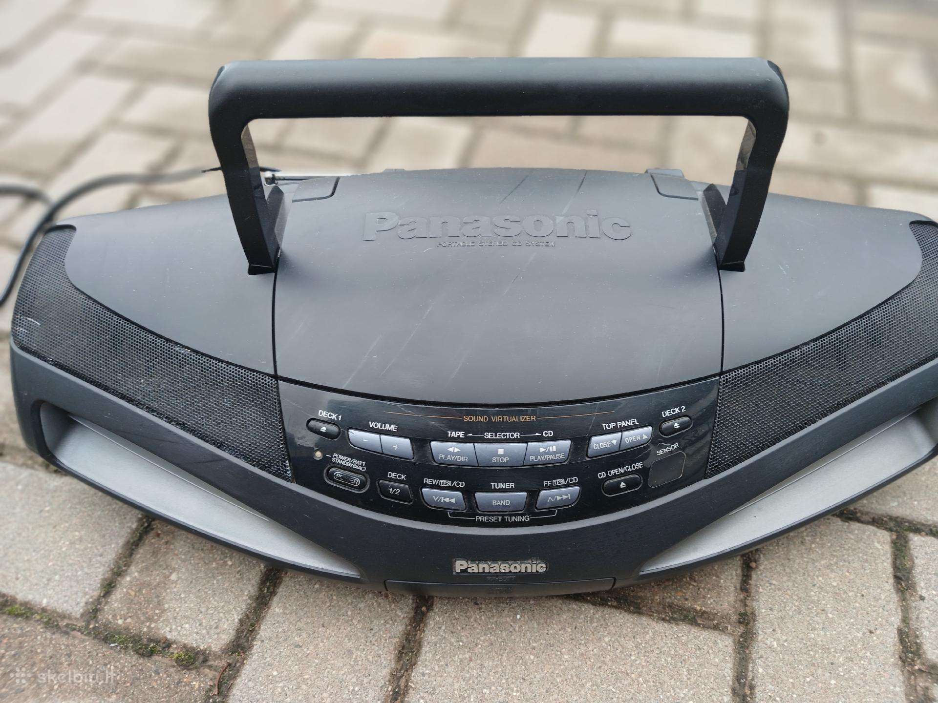 Panasonicū magnitafonas