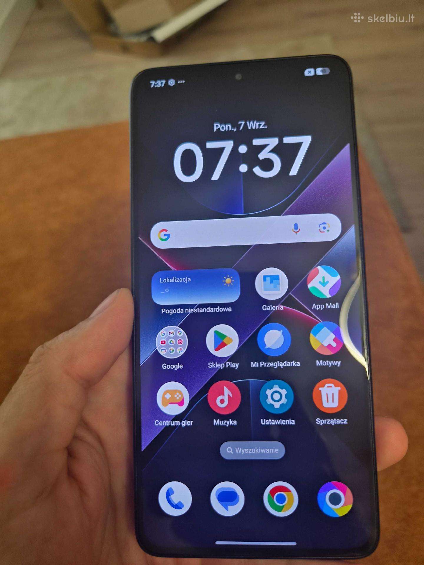 Poco x7 pro 12/256 GB juodas