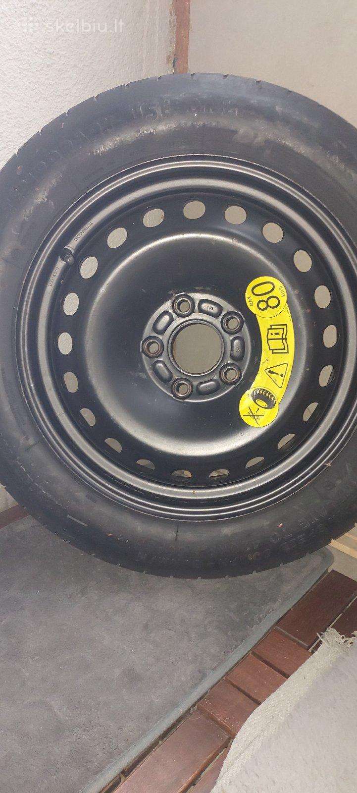 Ford Focus 2 atsarginis ratas 125/85 R16 5x108“