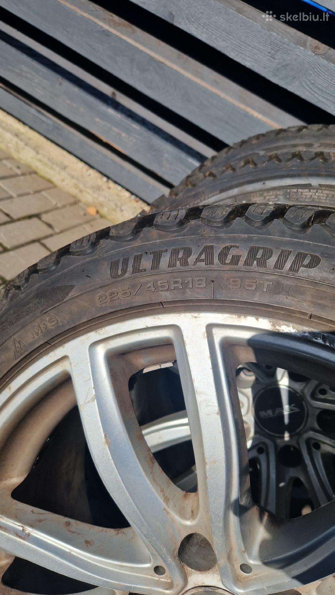 Goodyear, žieminės 225/45 R18