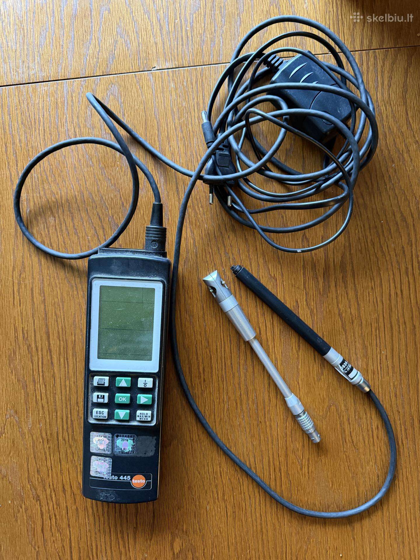Testo 445 matavimo prietaisas
