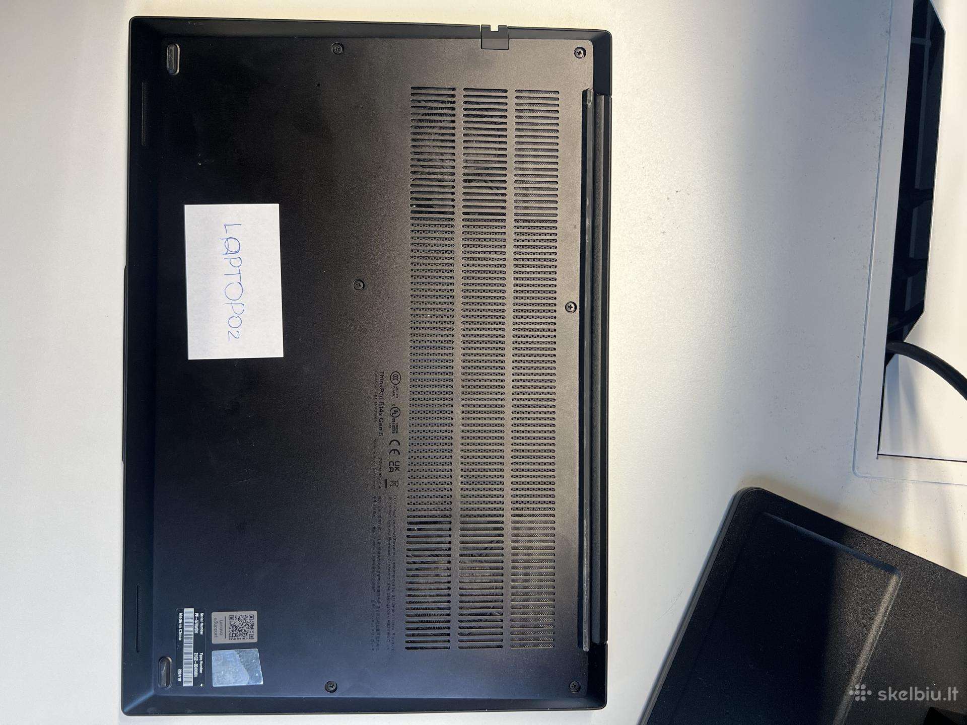 Parduodami nešiojamieji kompiuteriai Lenovo gen 5