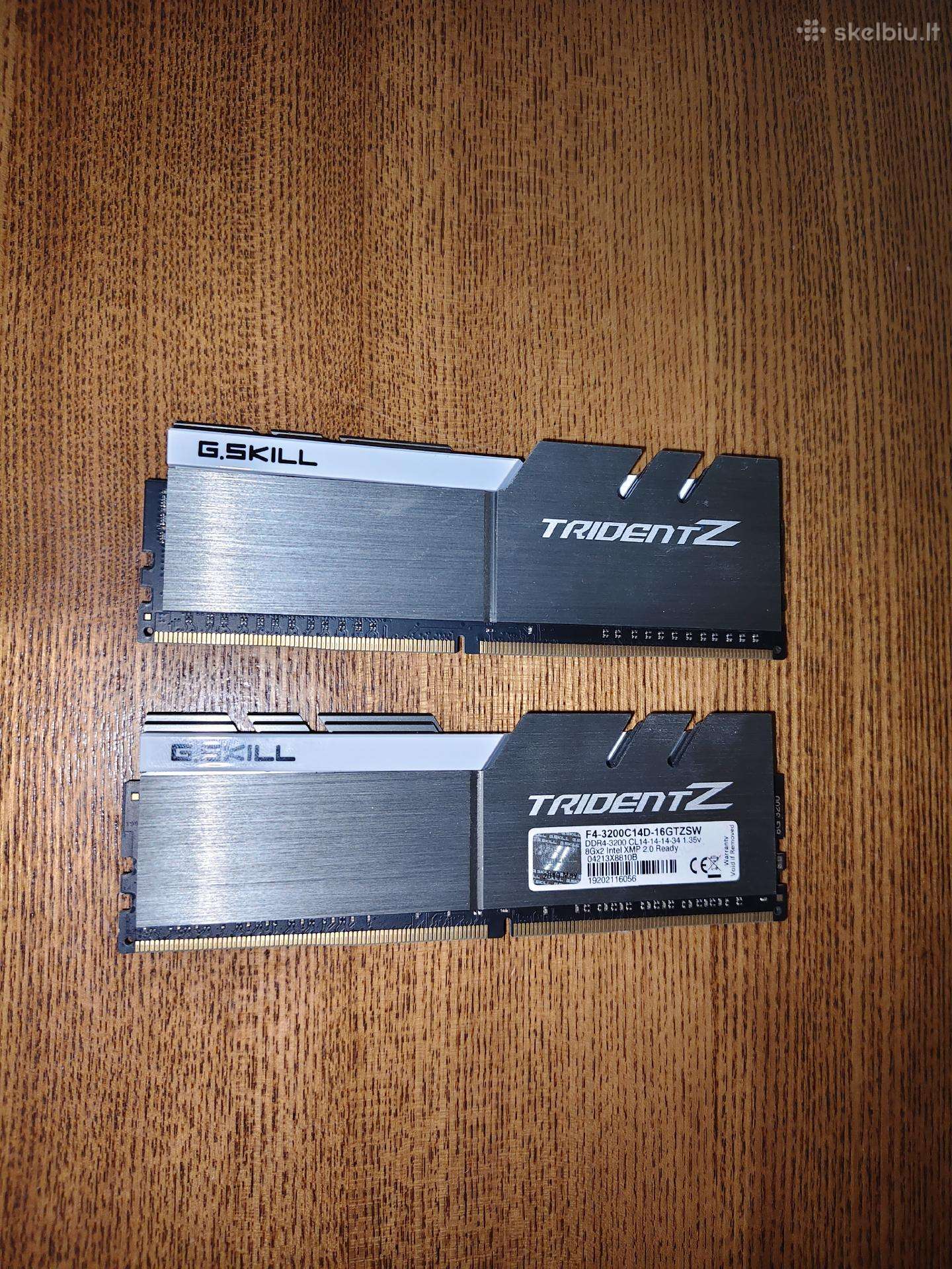 Ddr4 16gb (2x8gb) 3200mhz Cl14 RAM (b-die)