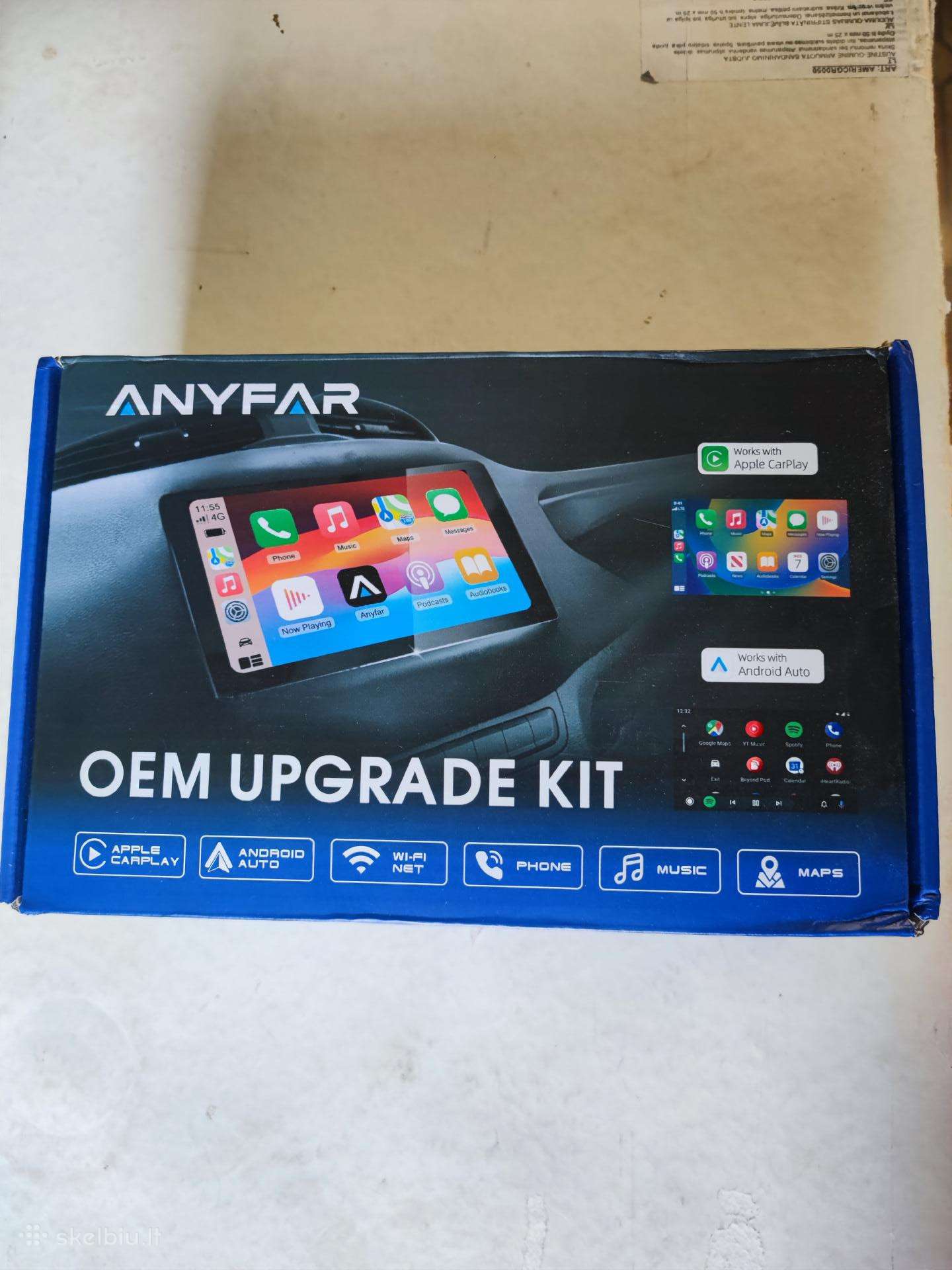 Carplay/android Volvo automobiliui