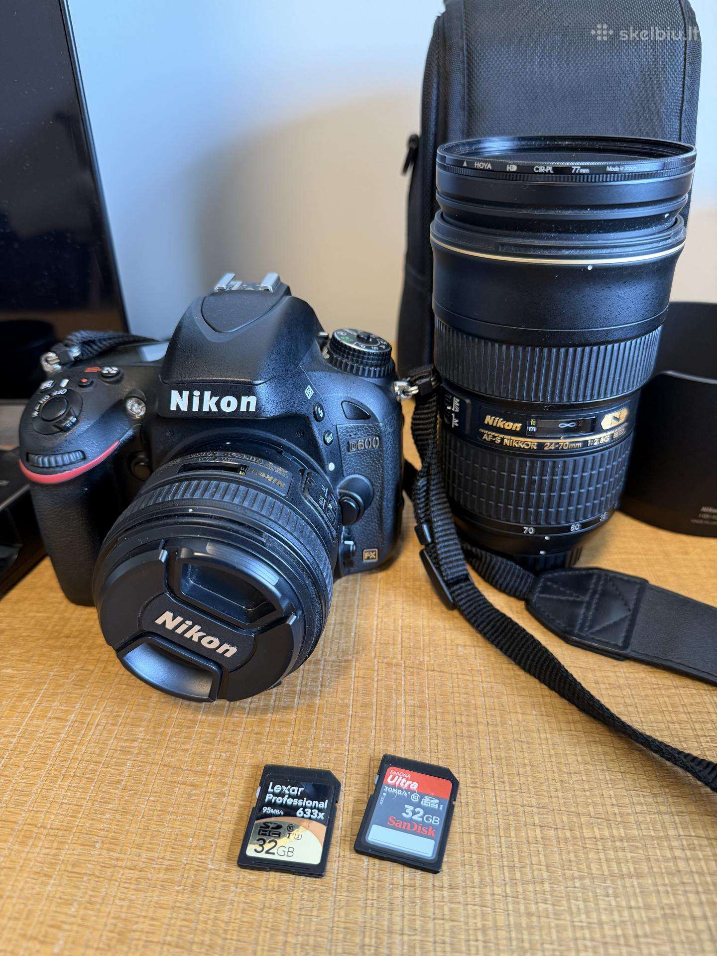 Nikon D600 Nikkor 24-70 2.8f Nikkor 50 1.4f