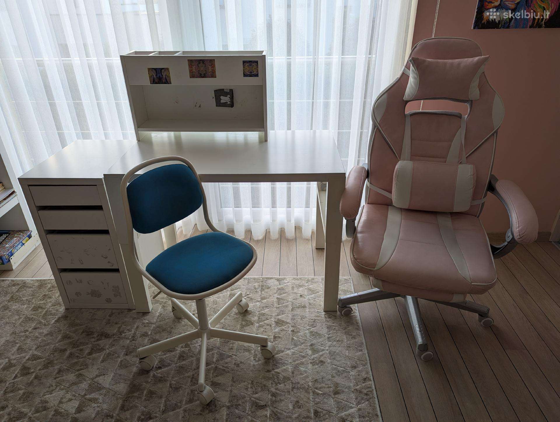 Rašomas stalas 5-12m.vaikams su kėde