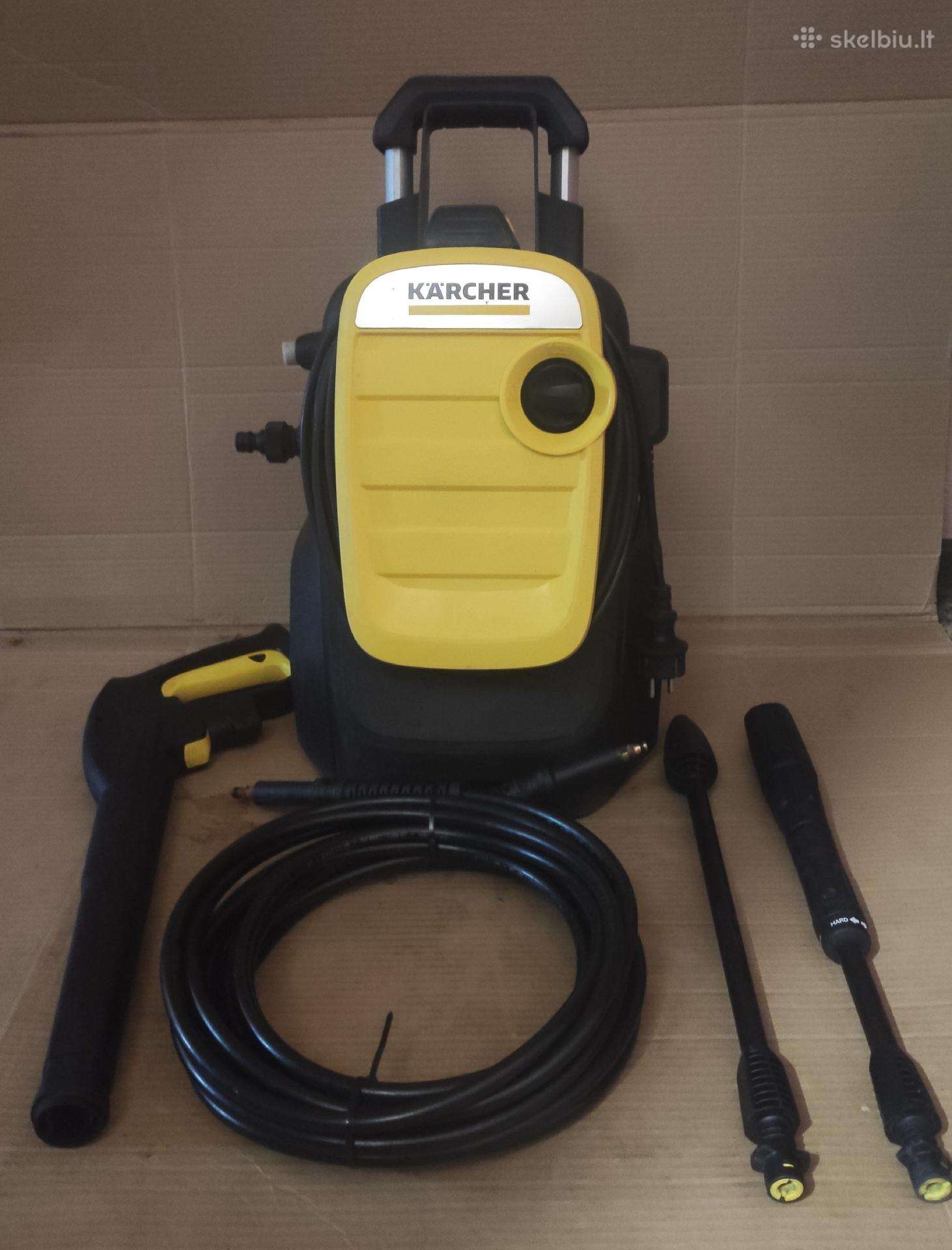 Aukšto slegio plovykla Karcher yra k3,k4,k5