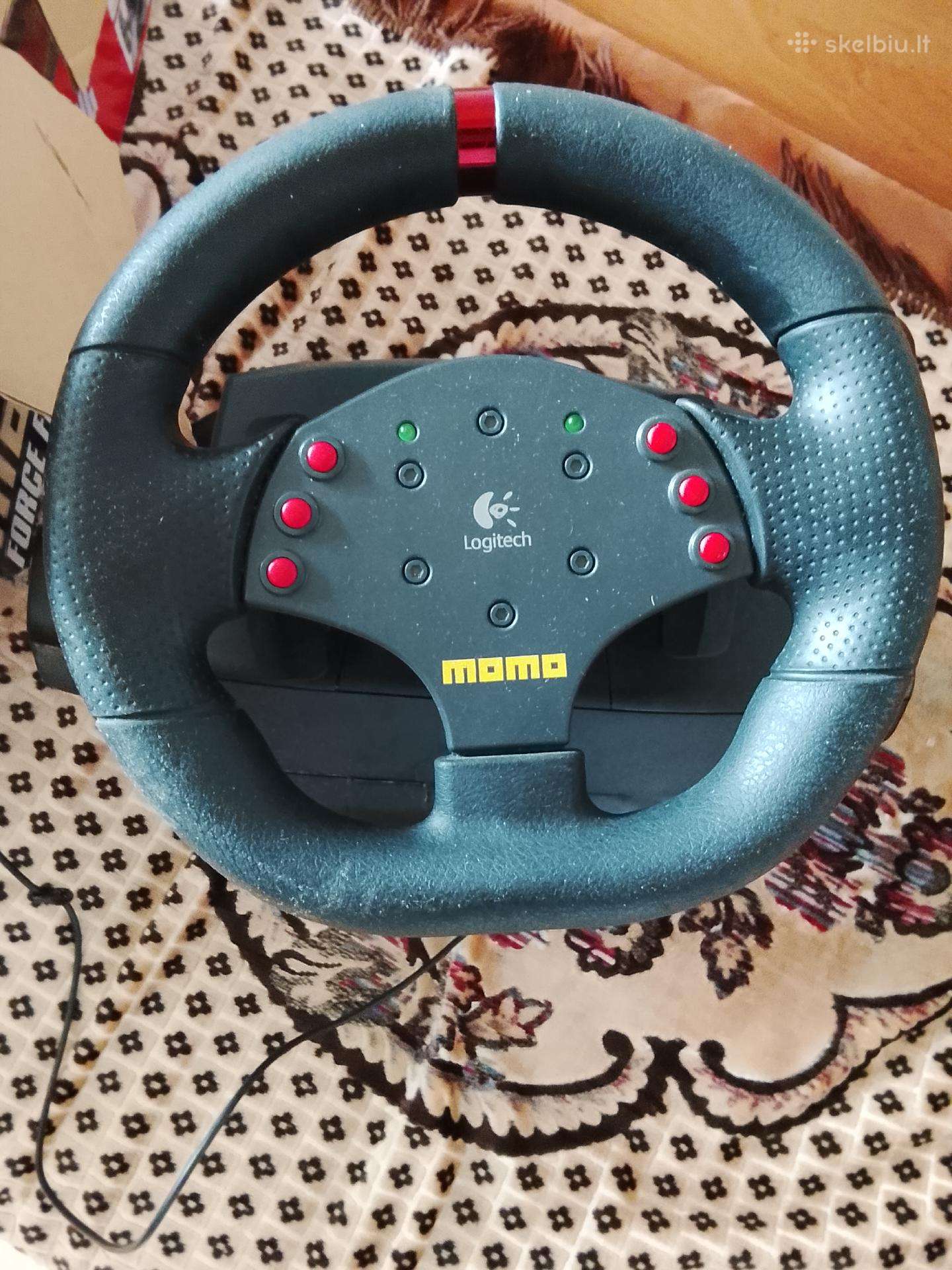 Logitech kompiuterinis vairas