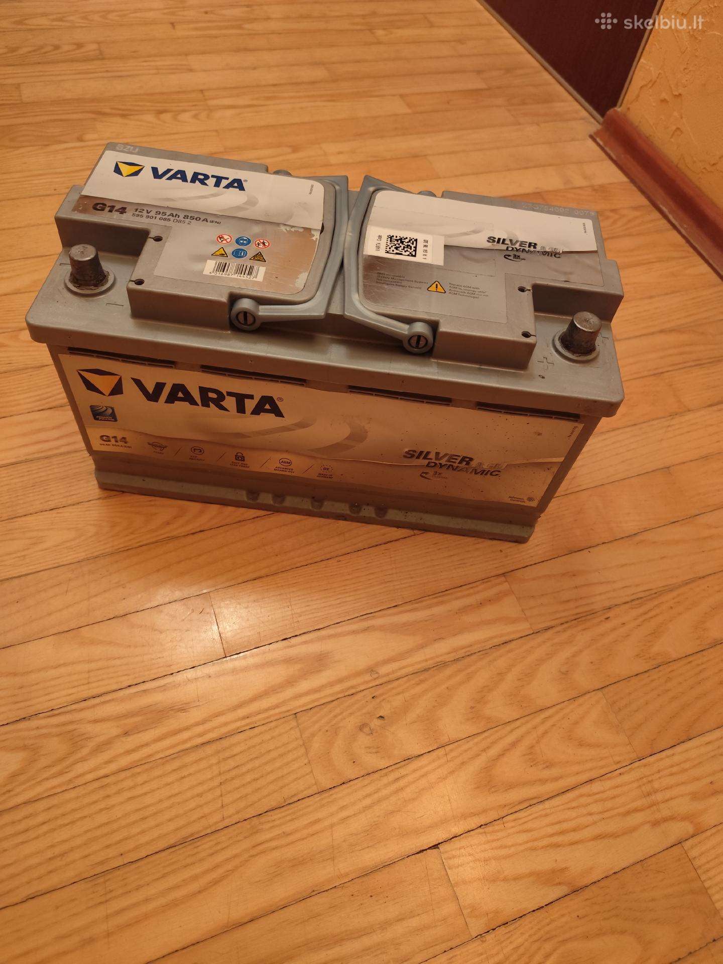 Akumuliatorius Varta Agm
