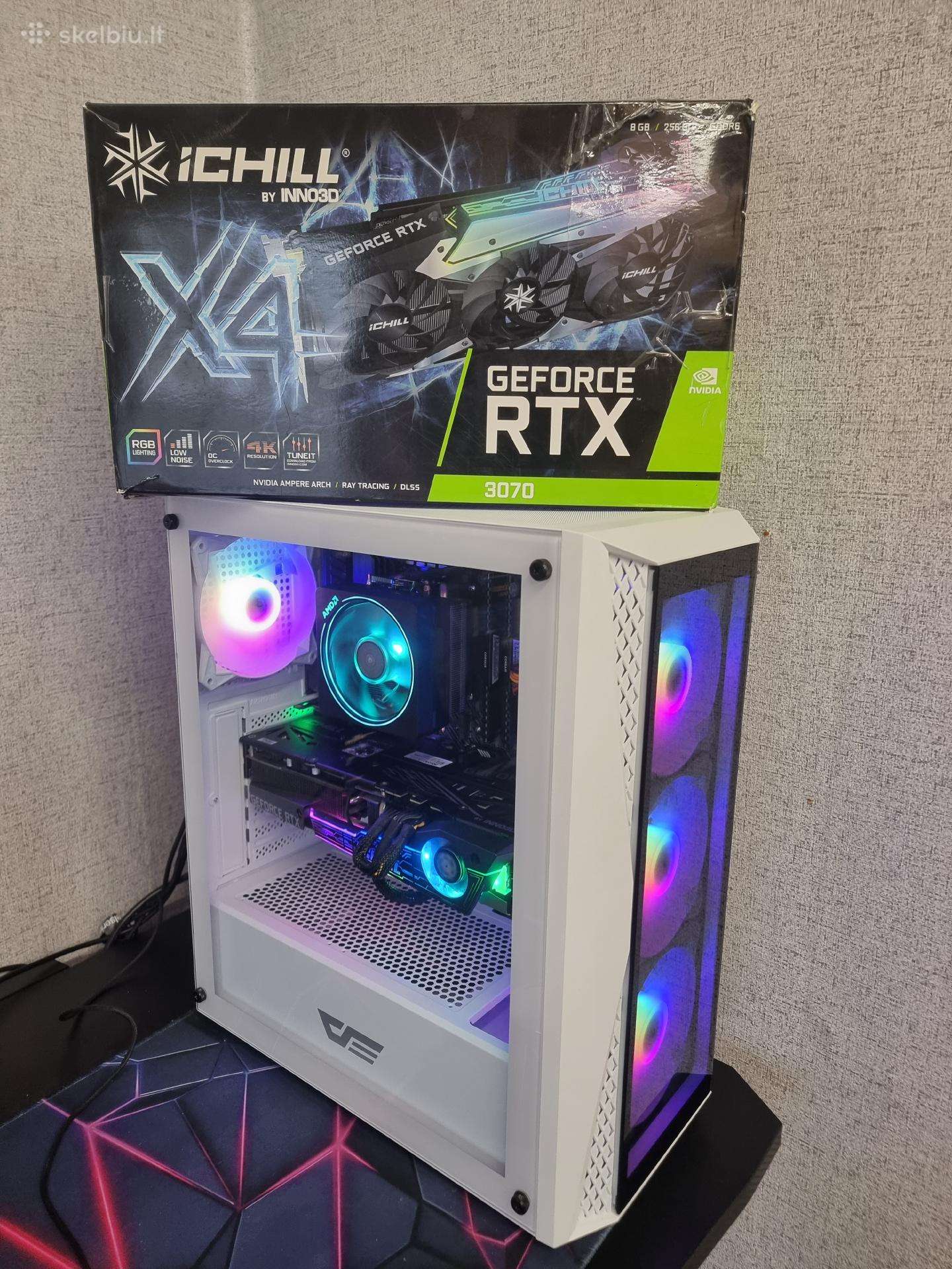 Gaming Pc. R7 5700 Rtx 3070 8gb 256bit