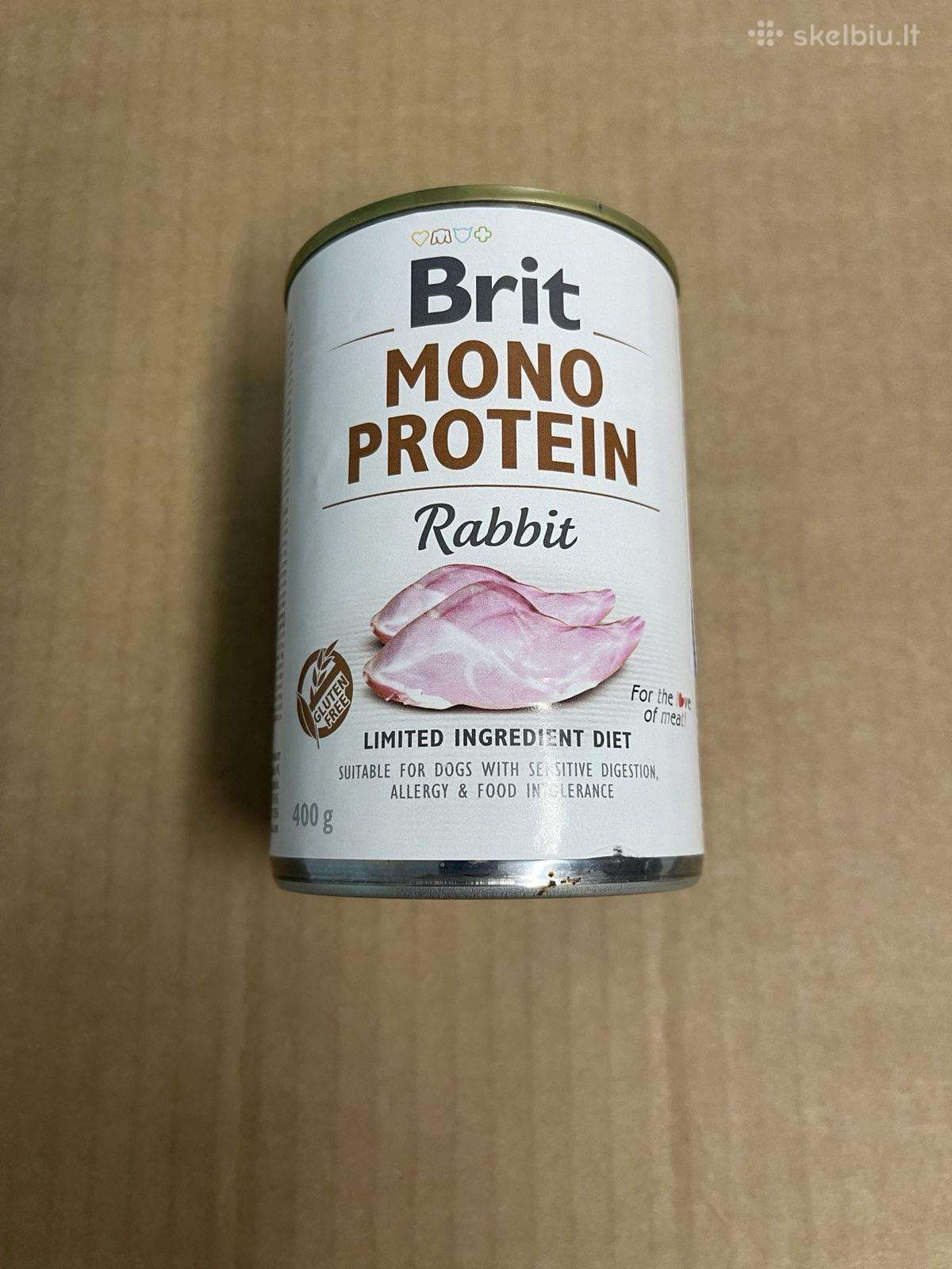 Konservai šunims Rabbit monoprotein